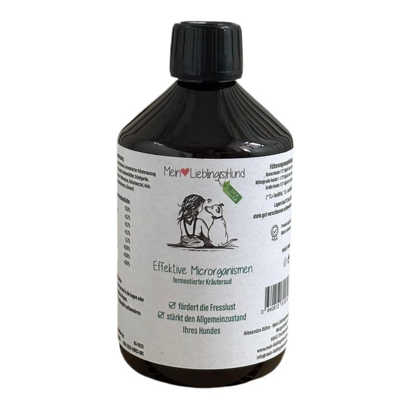Effektive Microorganismen, fermentierter Kräutersud