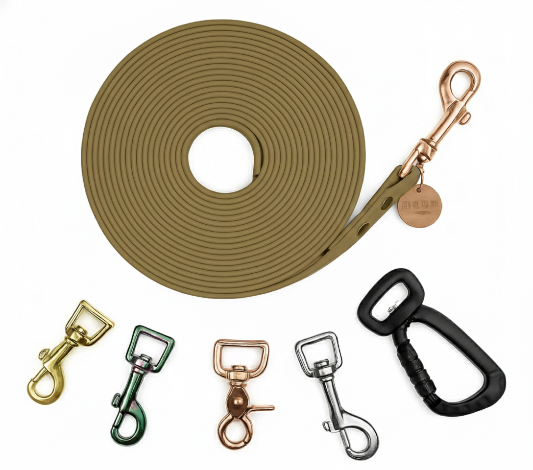 Schleppleine-Schlamm-19mm-5m-Sicherheitskarabiner-schwarz-mit abnehmbarer Handschlaufe