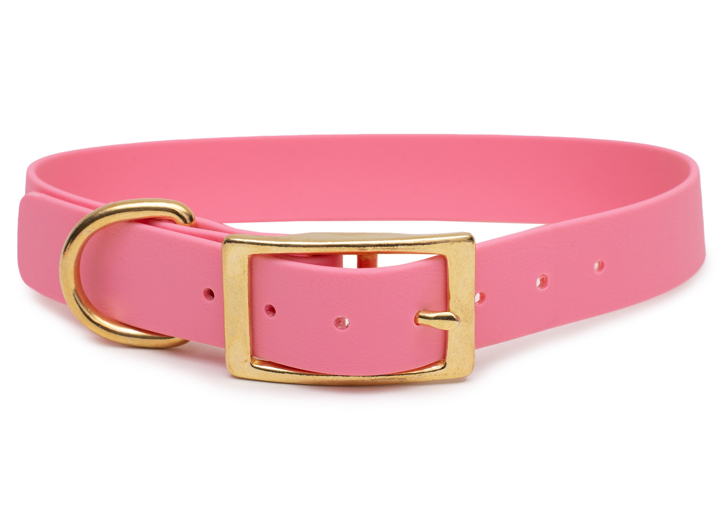 Biothane Halsband Rosa