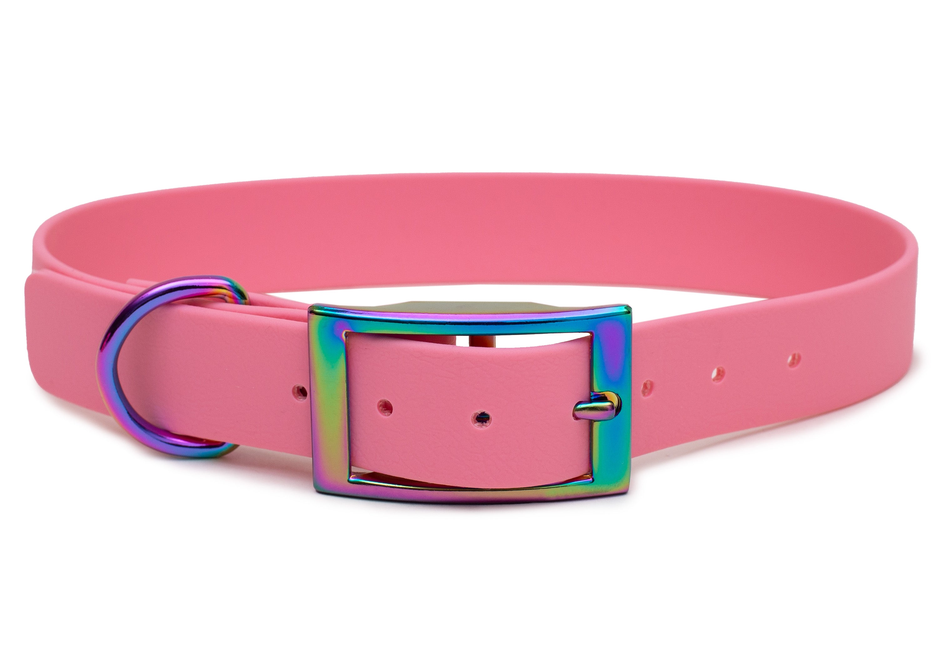Biothane Halsband Rosa