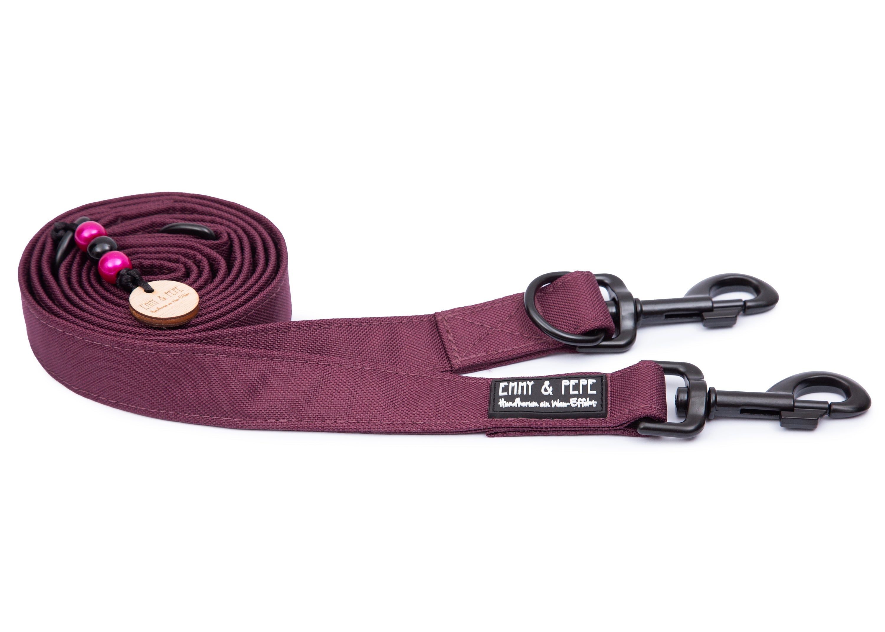 Hundeleine Pink Berry