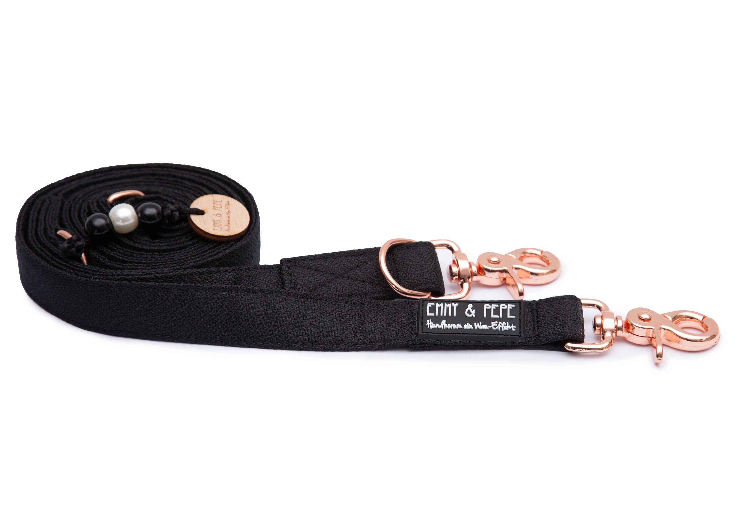 Hundeleine Modell Tiffany XS,S,M,L,mit Sicherheitskarabiner