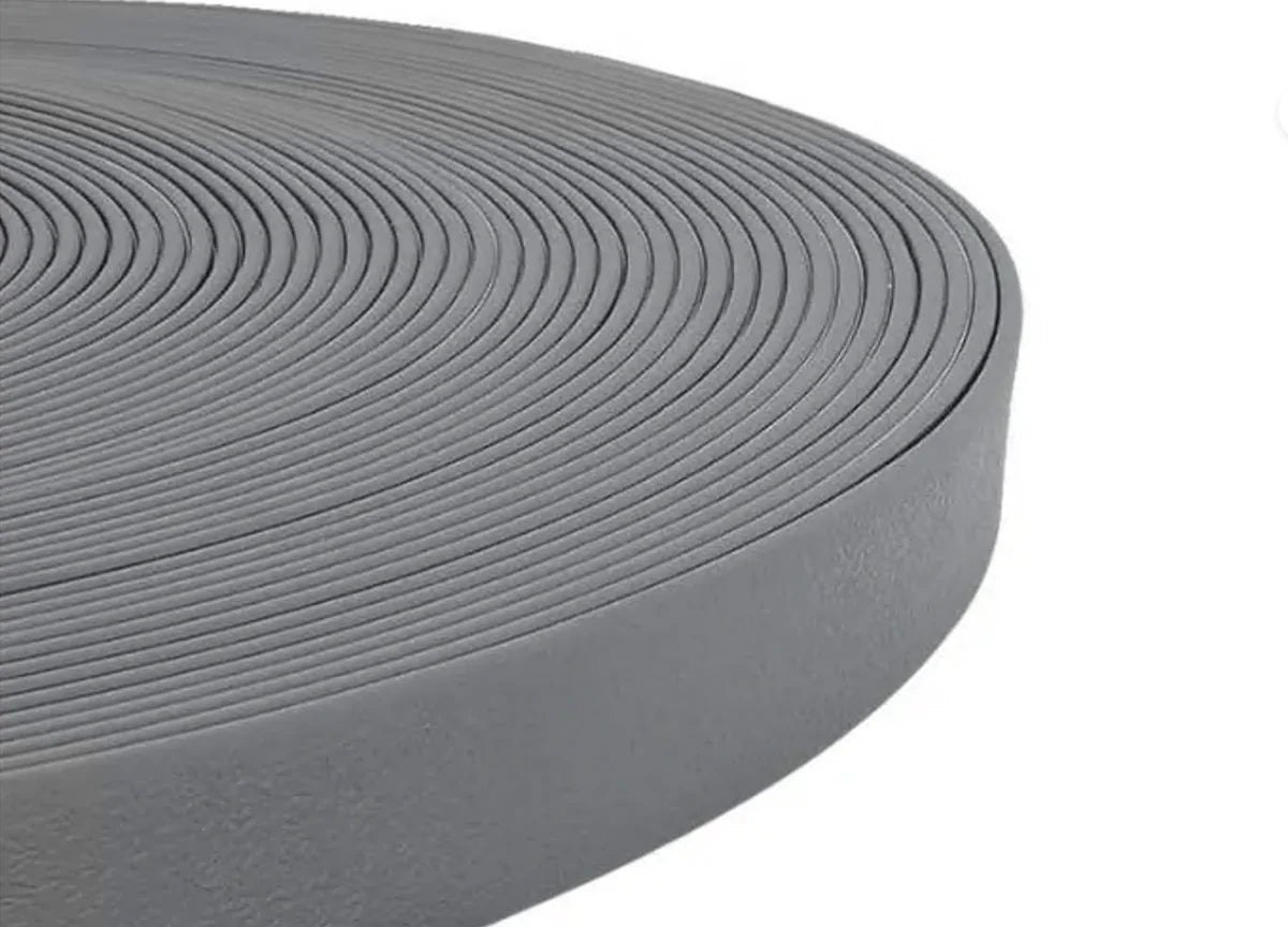 SuperflexSchleppleine-Grau-13mm-5m-Bolzenkarabiner-silber-abHS