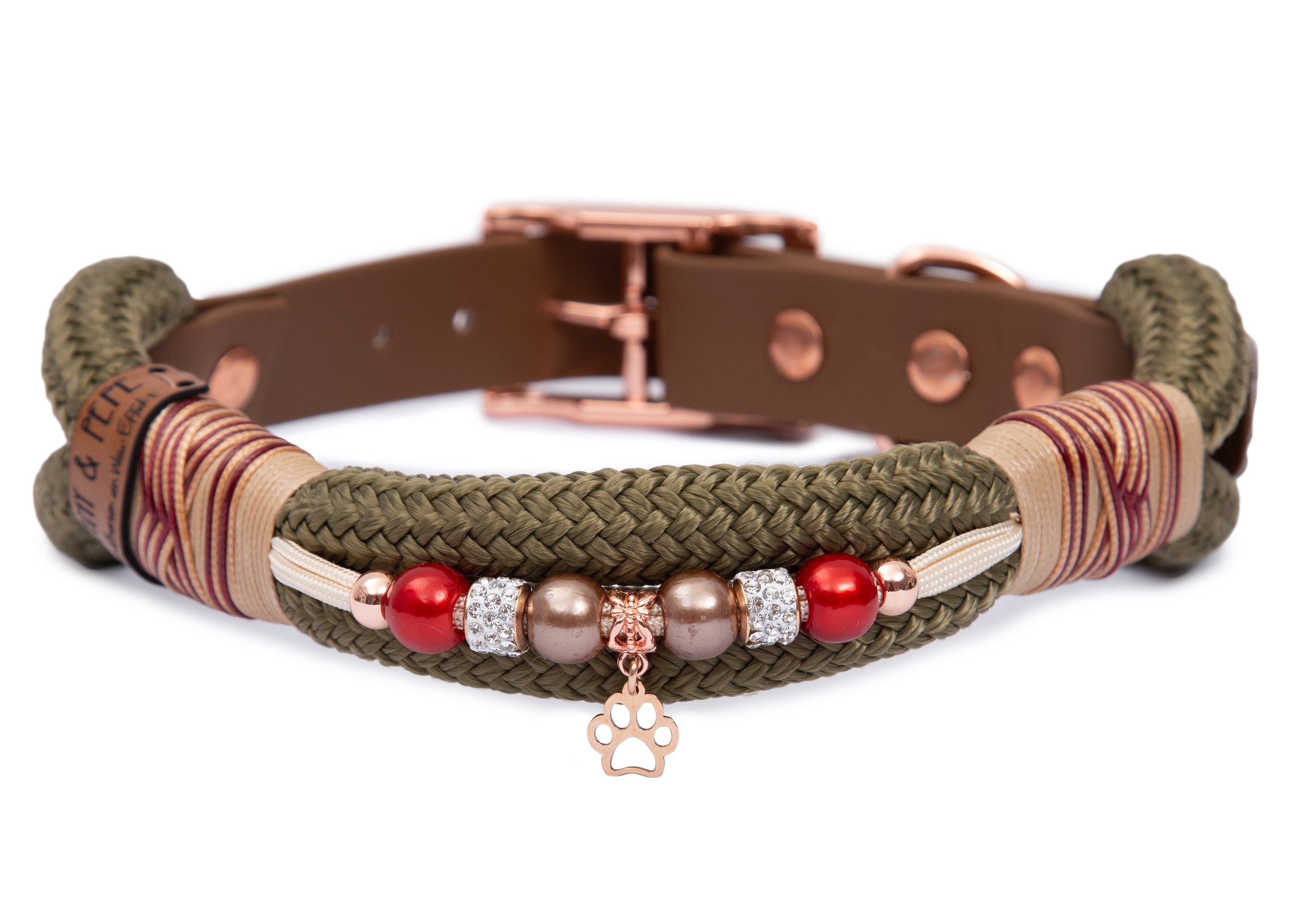 Tauhalsband mit Perlen Lotte