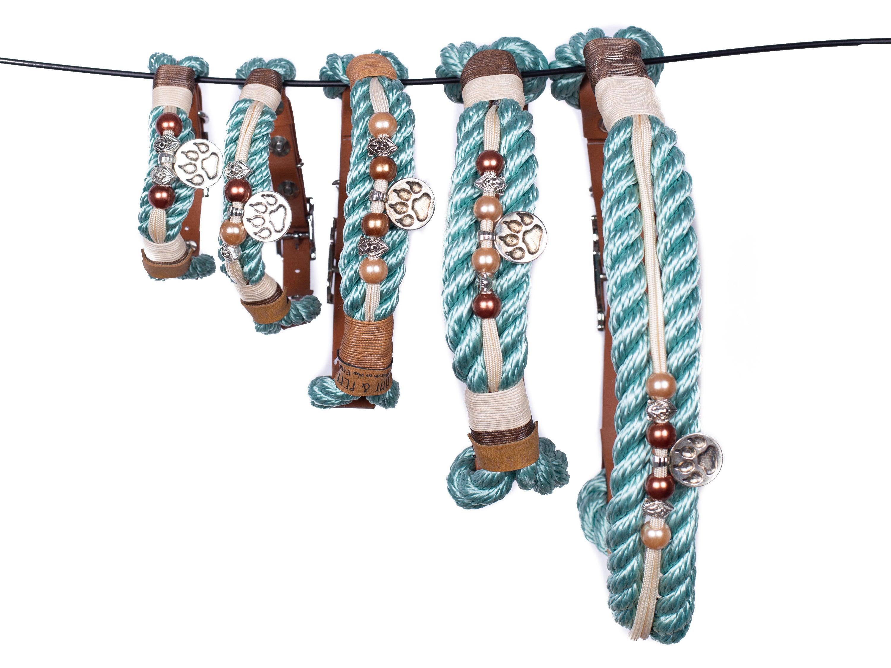 Tauhalsband mit Perlen Logan XS