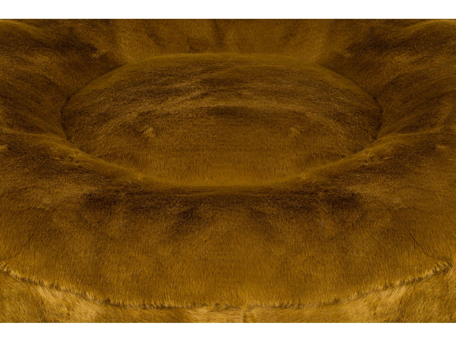 Wau-Bed orthopädisches Hundebett Modell  Glanz Olive Detailaufnahme vom Stoff