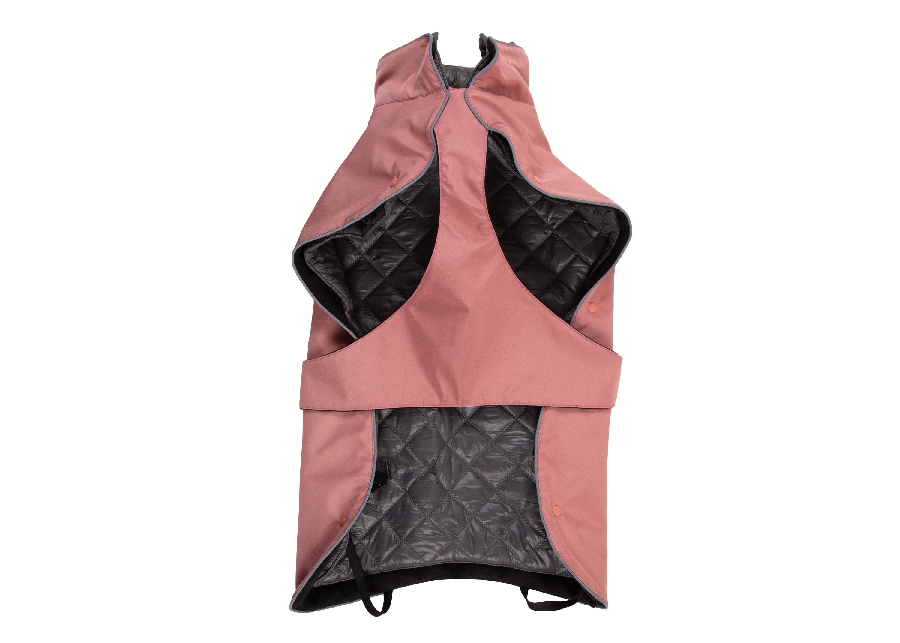 Wau-Coat Rosa, 2 in 1 Hundemantel