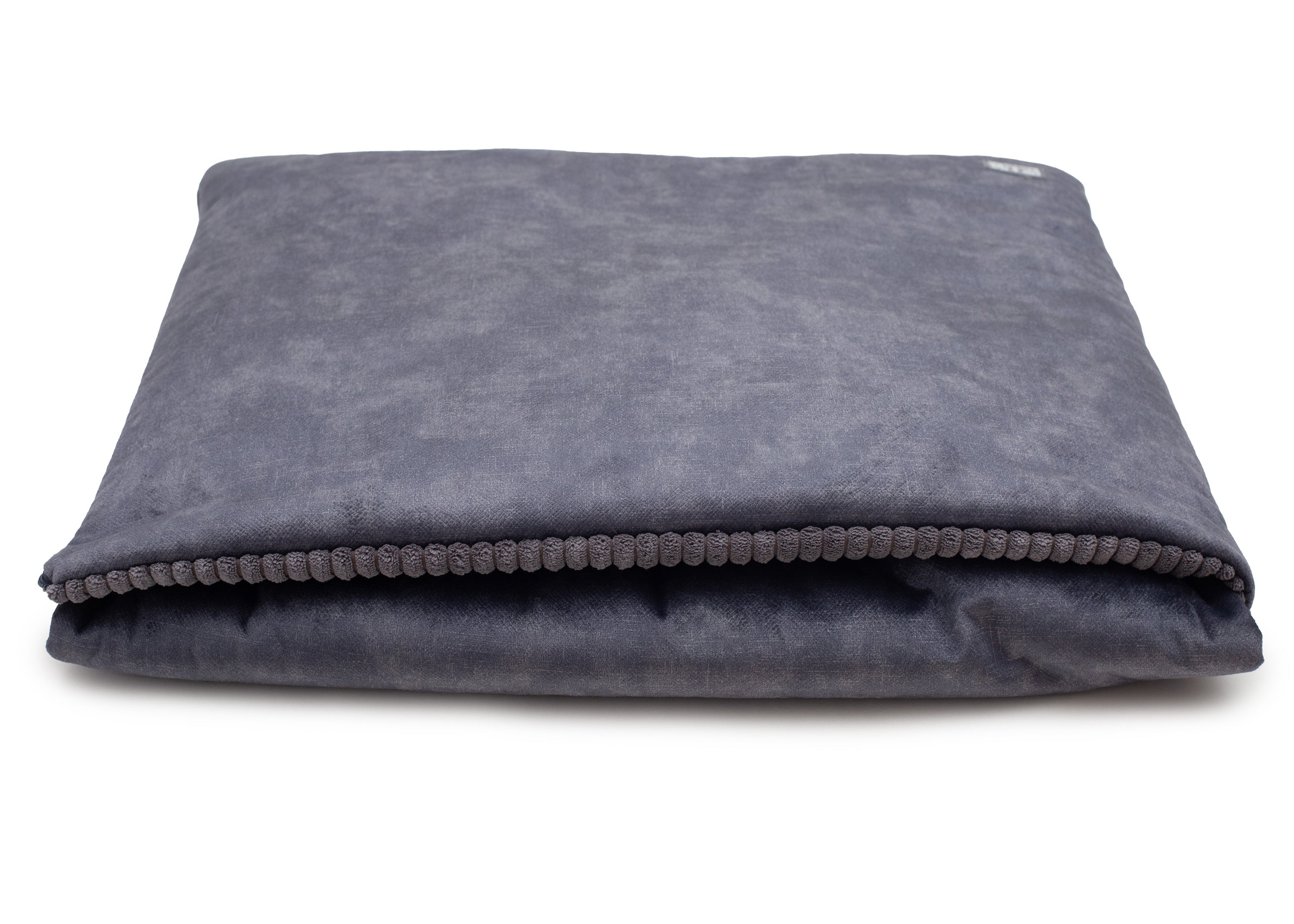 Wau-Snooze Cord, 3 in 1 Hundeschlafsack und Decke in einem,  Dark Grey - in verschiedenen Größen für große und kleine Hunde