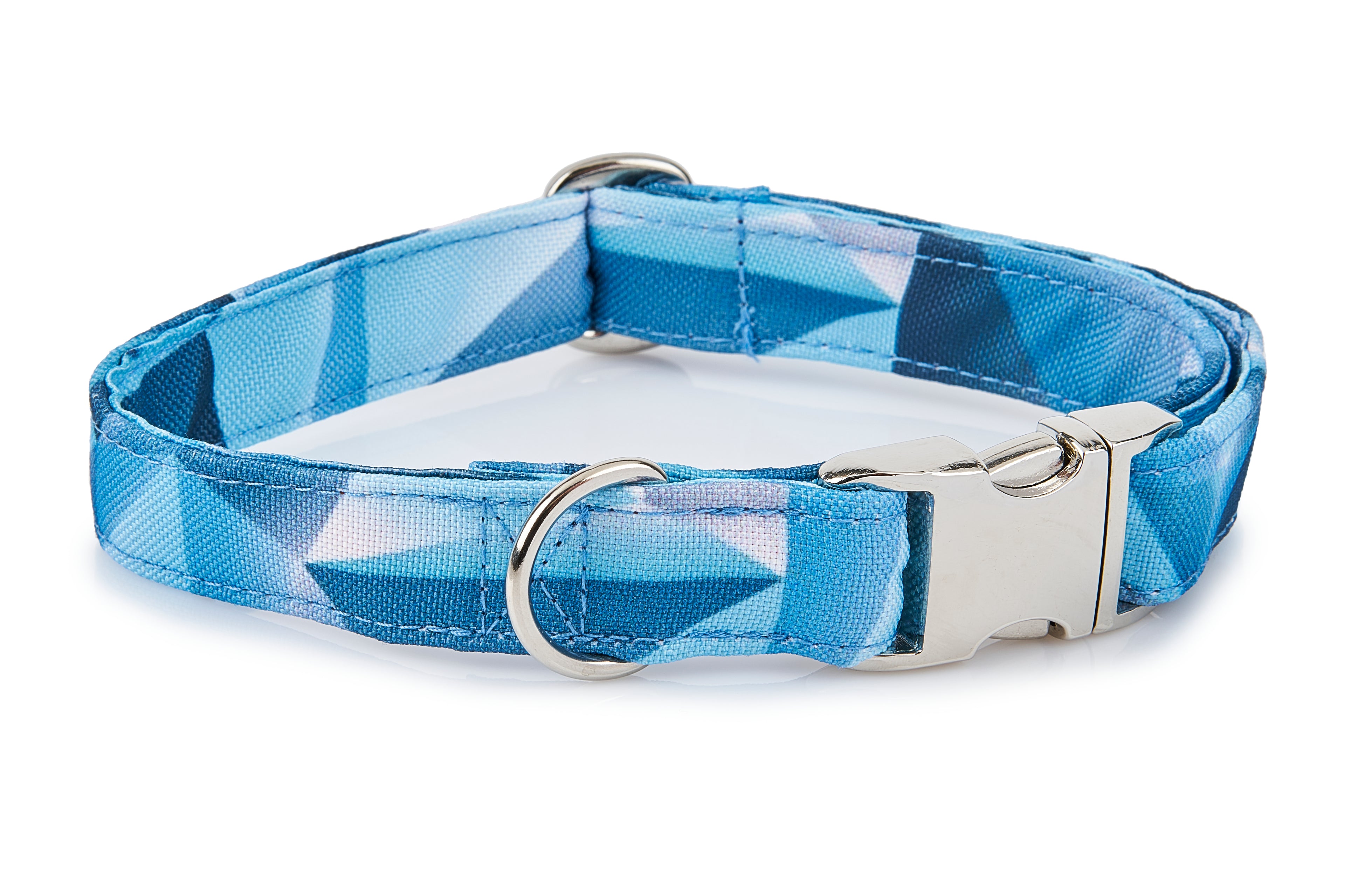 Hundehalsband Geo Blue