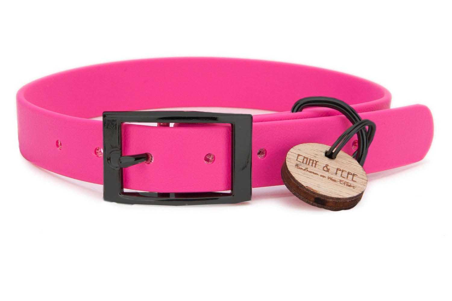 Biothane Halsband Pink