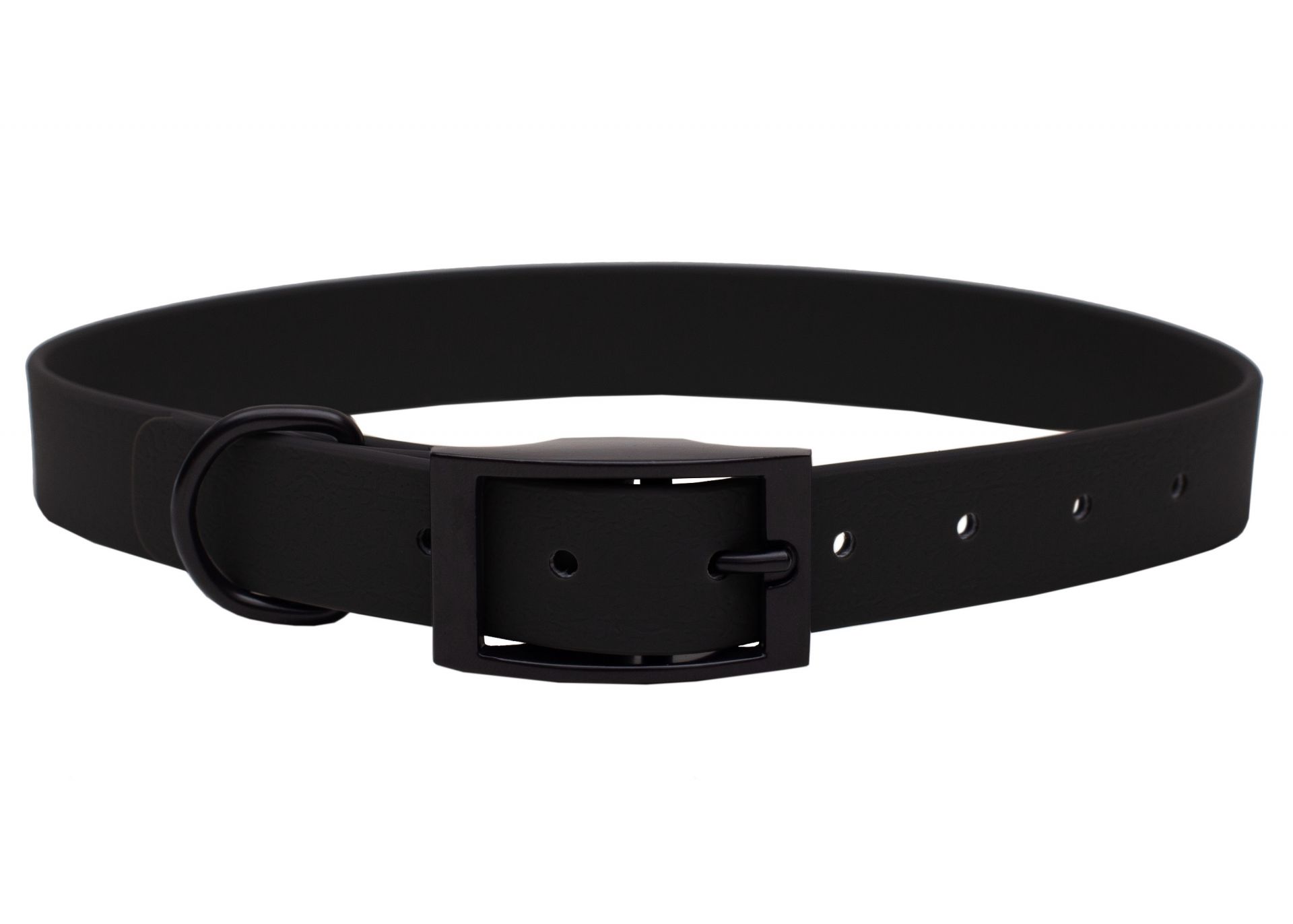 Biothane Halsband Black Schwarz / XS (20-25cm),Schwarz / S (25-33cm),Schwarz / M (33-40cm),Schwarz / L (39-49cm),Schwarz / XL (49-59cm),Schwarz / XXL (59-69cm) Black