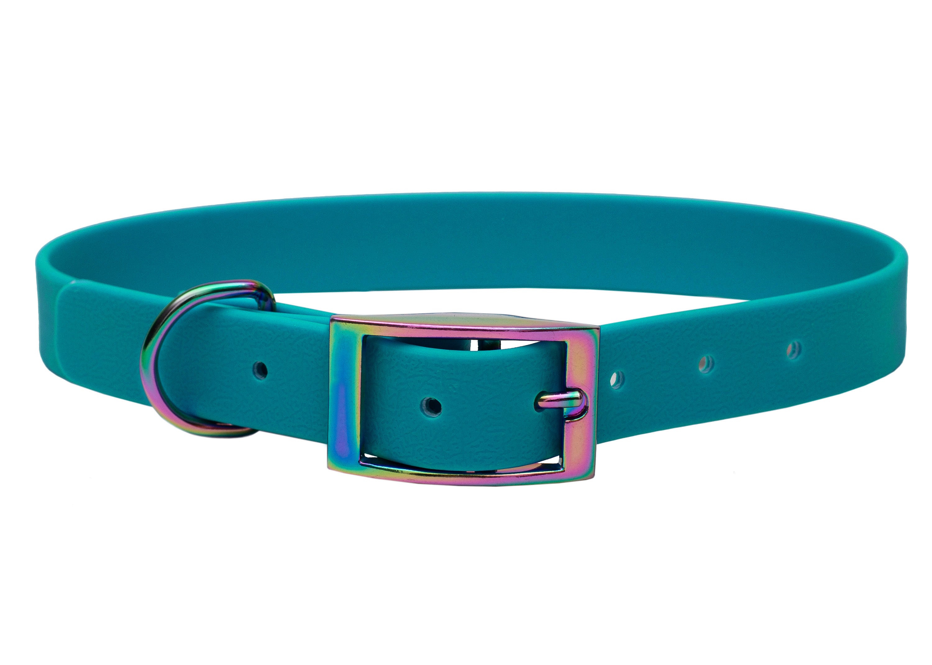 Biothane Halsband Petrol