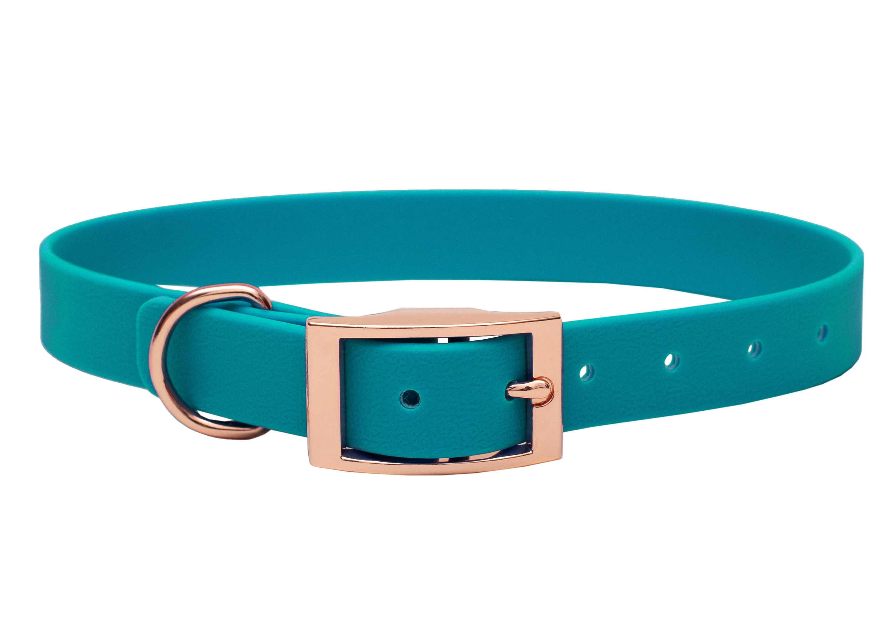 Biothane Halsband Petrol