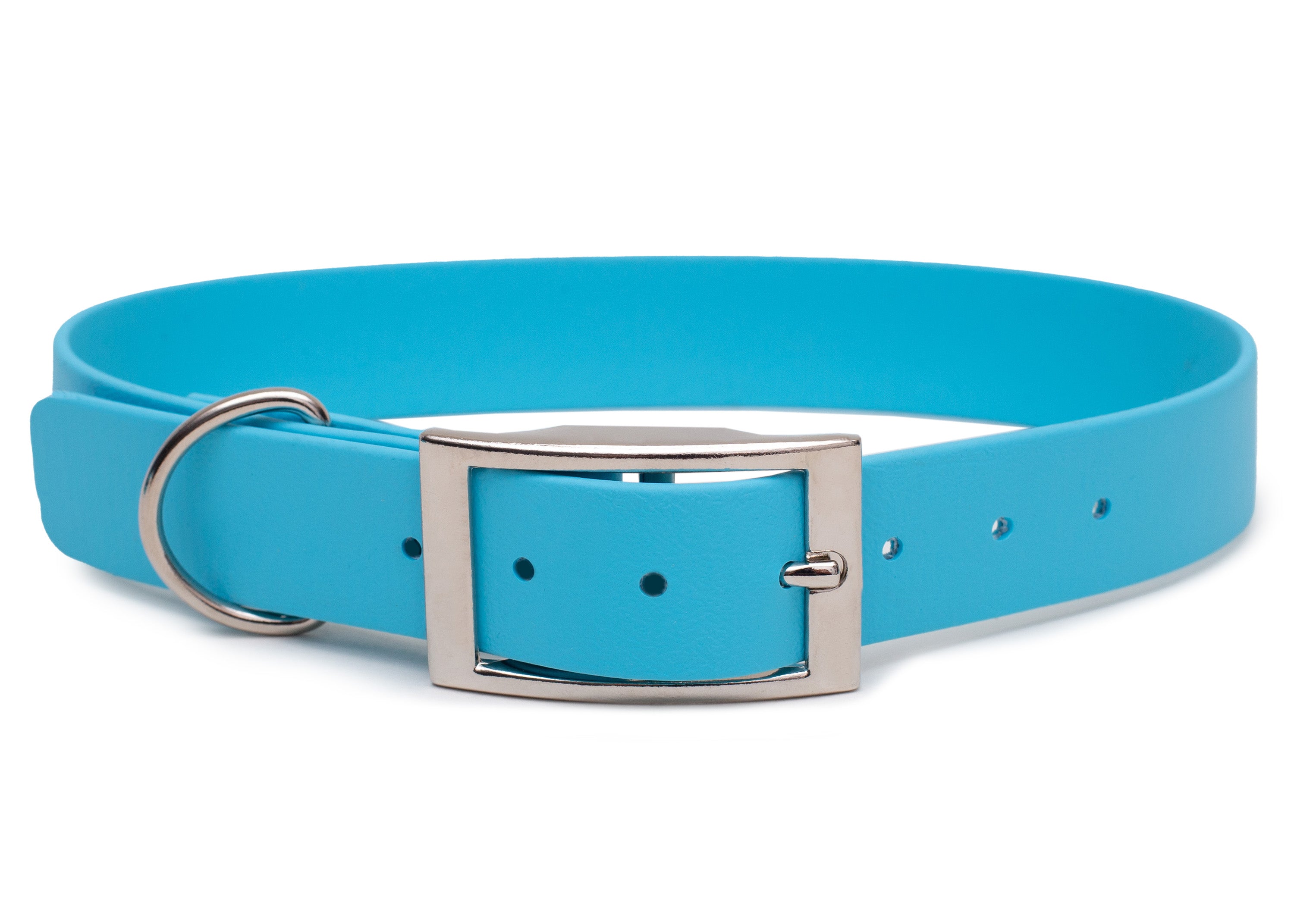 Biothane Halsband Hellblau