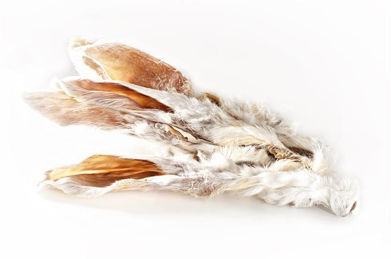 Kaninchenohren mit Fell