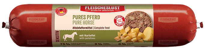 Fleischeslust Pures Pferd 800g