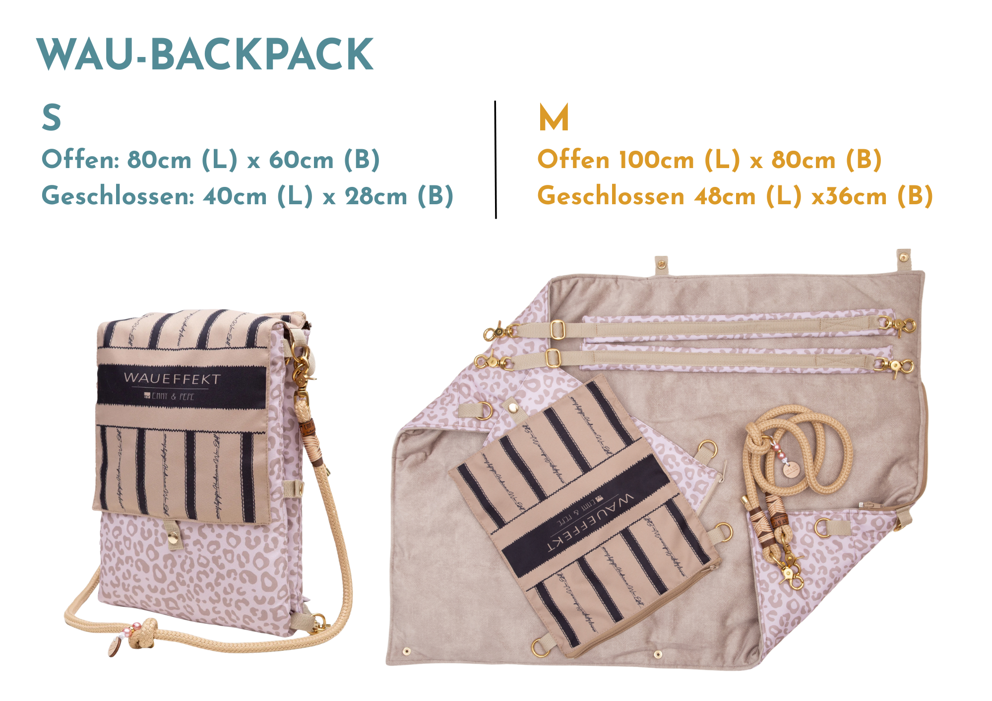 Wau-Backpack Leo Orange