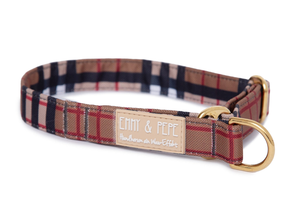 Zugstopp-Halsband Modell Sherlock, in den Breiten 1.5cm,2cm,3cm,4cm Dim Gray