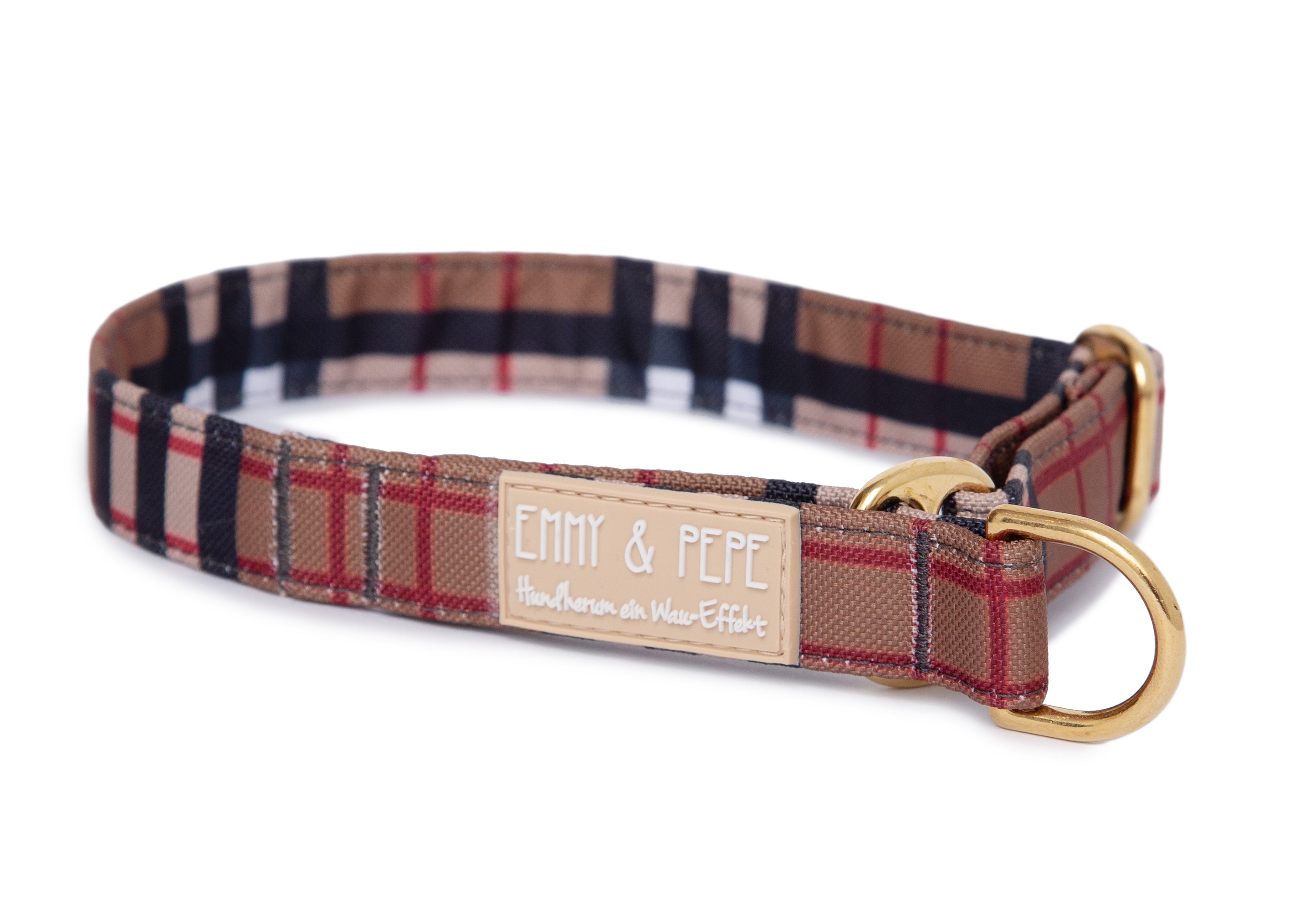 Zugstopp-Halsband Modell Sherlock, in den Breiten 1.5cm,2cm,3cm,4cm Dim Gray