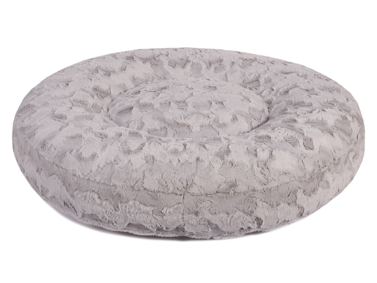 Orthopädisches Hundebett Wau-Bed, Modell Wild Wave Light Grey / Oval / S (80x60cm),Light Grey / Oval / M (100x80cm),Light Grey / Oval / L (120x100cm),Light Grey / Oval / XL (140x120cm) Gray