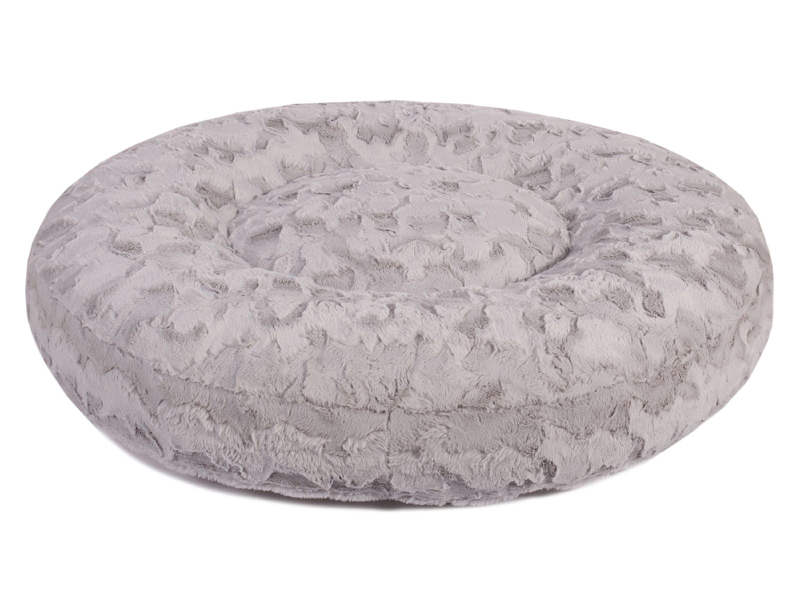 Orthopädisches Hundebett Wau-Bed, Modell Wild Wave Light Grey / Oval / S (80x60cm),Light Grey / Oval / M (100x80cm),Light Grey / Oval / L (120x100cm),Light Grey / Oval / XL (140x120cm) Gray