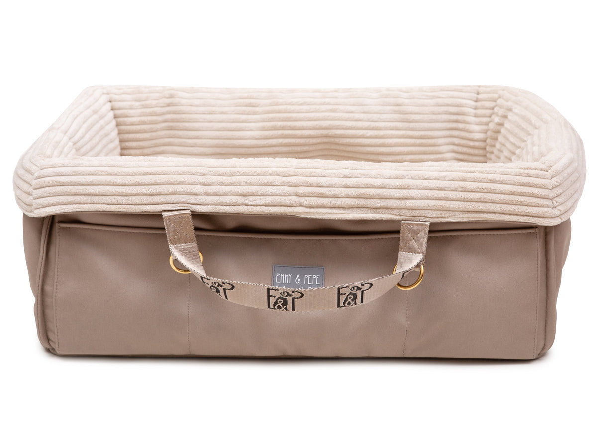 Reisebett für Hunde Wau-Snuggle Heidi , Farbe Grau