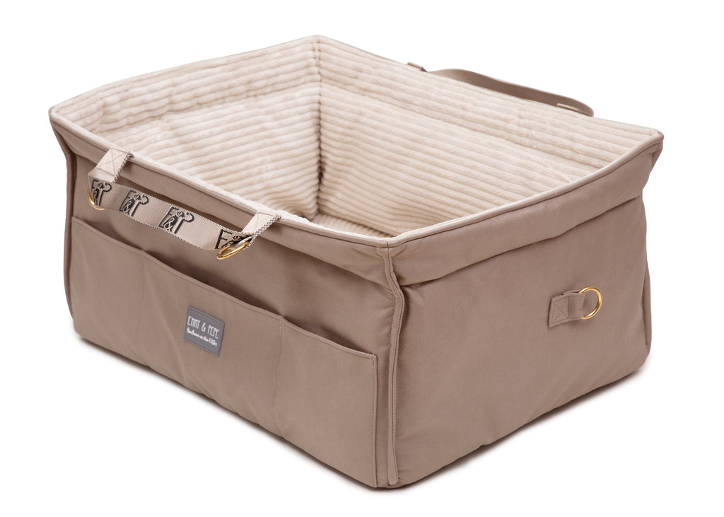 Reisebett für Hunde Wau-Snuggle Modell Heidi Oval / XS,Oval / S,Oval / M,Oval / L,Rechteckig / XS,Rechteckig / S,Rechteckig / M,Rechteckig / L Rosy Brown