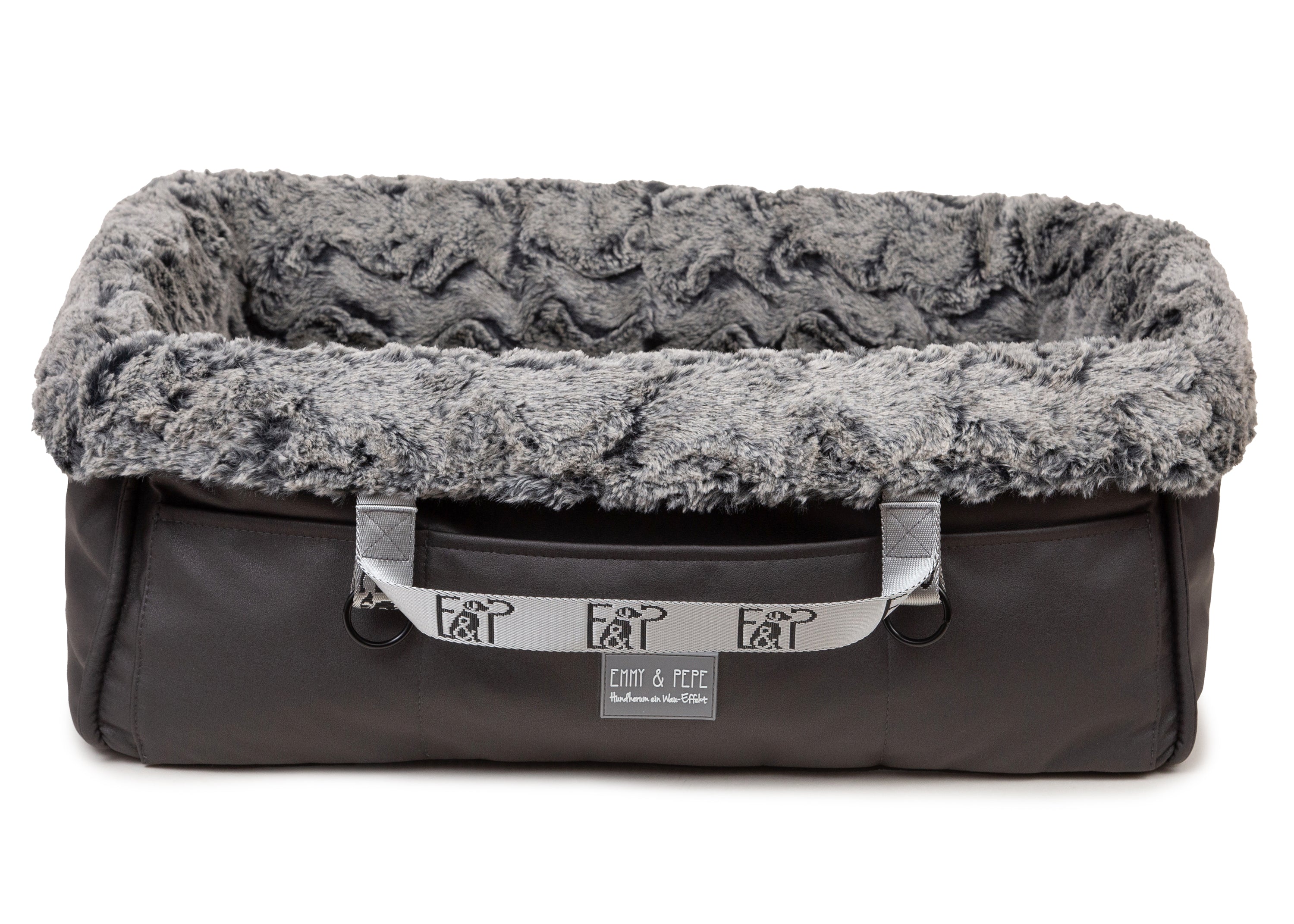 Hundereisebett Wau-Snuggle Titan Silver Oval / XS,Oval / S,Oval / M,Oval / L,Rechteckig / XS,Rechteckig / S,Rechteckig / M,Rechteckig / L Dark Slate Gray