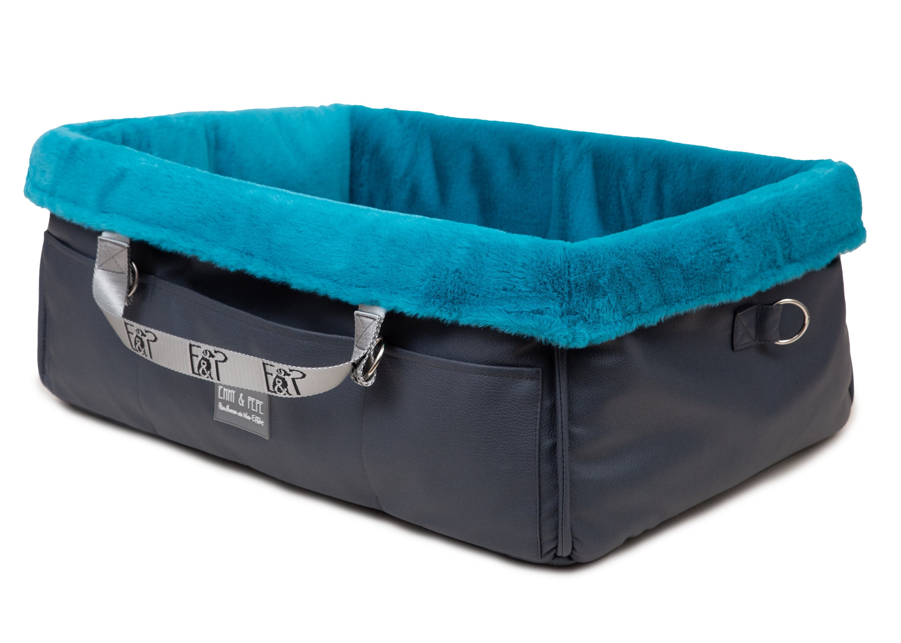 Reisekörbchen Wau-Snuggle Midnight Rechteckig / XS,Rechteckig / S,Rechteckig / M,Rechteckig / L Dark Slate Gray