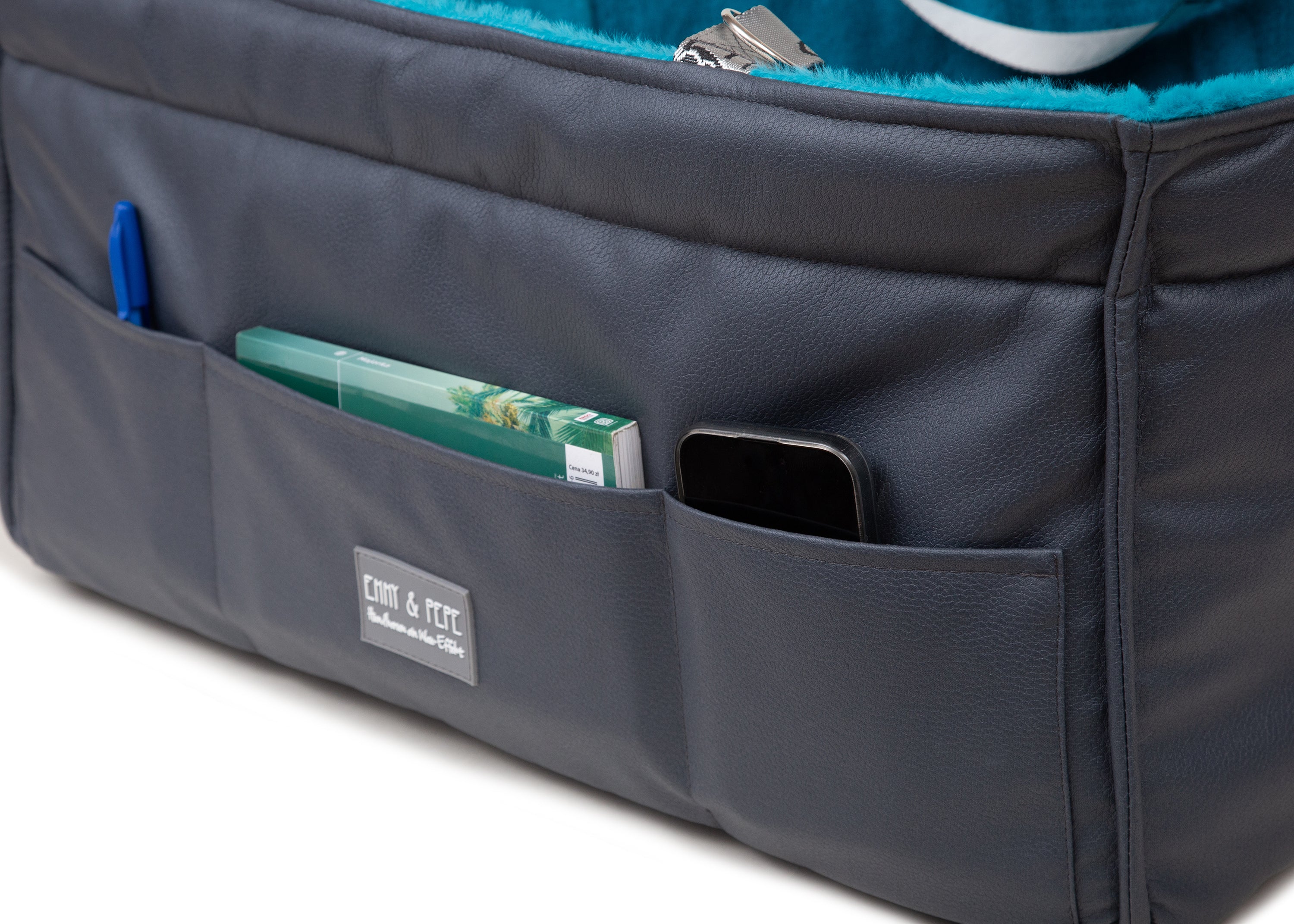 Ansicht der Tasche Reisekörbchen Wau-Snuggle Midnight Oval / XS,Oval / S,Oval / M,Oval / L,Rechteckig / XS,Rechteckig / S,Rechteckig / M,Rechteckig / L Dark Slate Gray