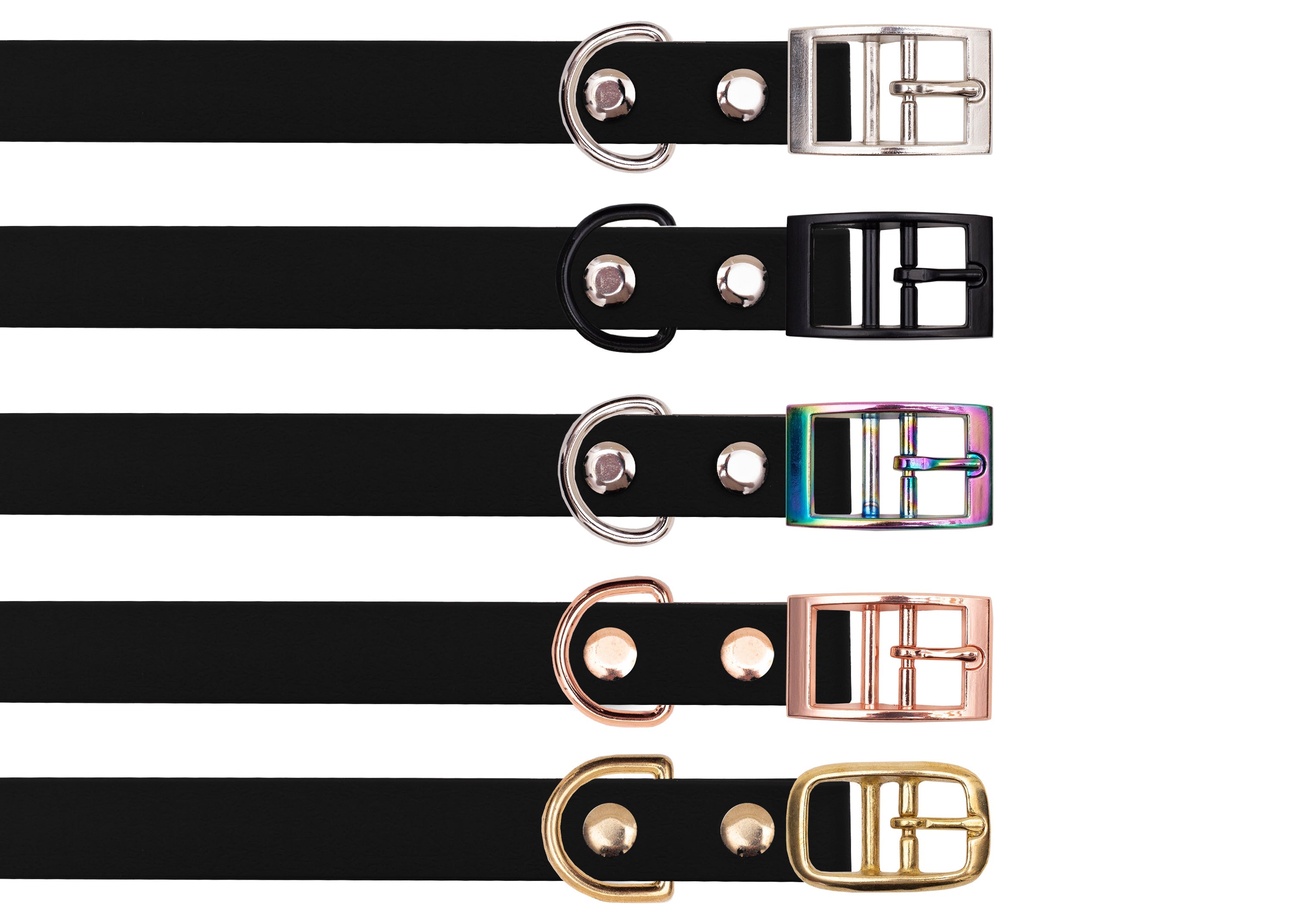 Biothane Halsband Farbe Black Gold / XS (20-25cm),Gold / S (25-33cm),Gold / M (33-40cm),Gold / L (39-49cm),Gold / XL (49-59cm),Gold / XXL (59-69cm),Silber / XS (20-25cm),Silber / S (25-33cm),Silber / M (33-40cm),Silber / L (39-49cm),Silber / XL (49-59cm),Silber / XXL (59-69cm),Schwarz / XS (20-25cm),Schwarz / S (25-33cm),Schwarz / M (33-40cm),Schwarz / L (39-49cm),Schwarz / XL (49-59cm),Schwarz / XXL (59-69cm),Rosegold / XS (20-25cm),Rosegold / S (25-33cm),Rosegold / M (33-40cm),Rosegold / L (39-49cm),Roseg