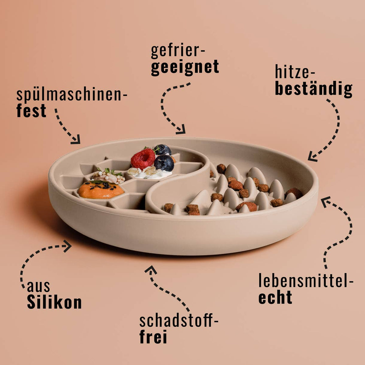 Anti-Schlingnapf & Schleckmatte