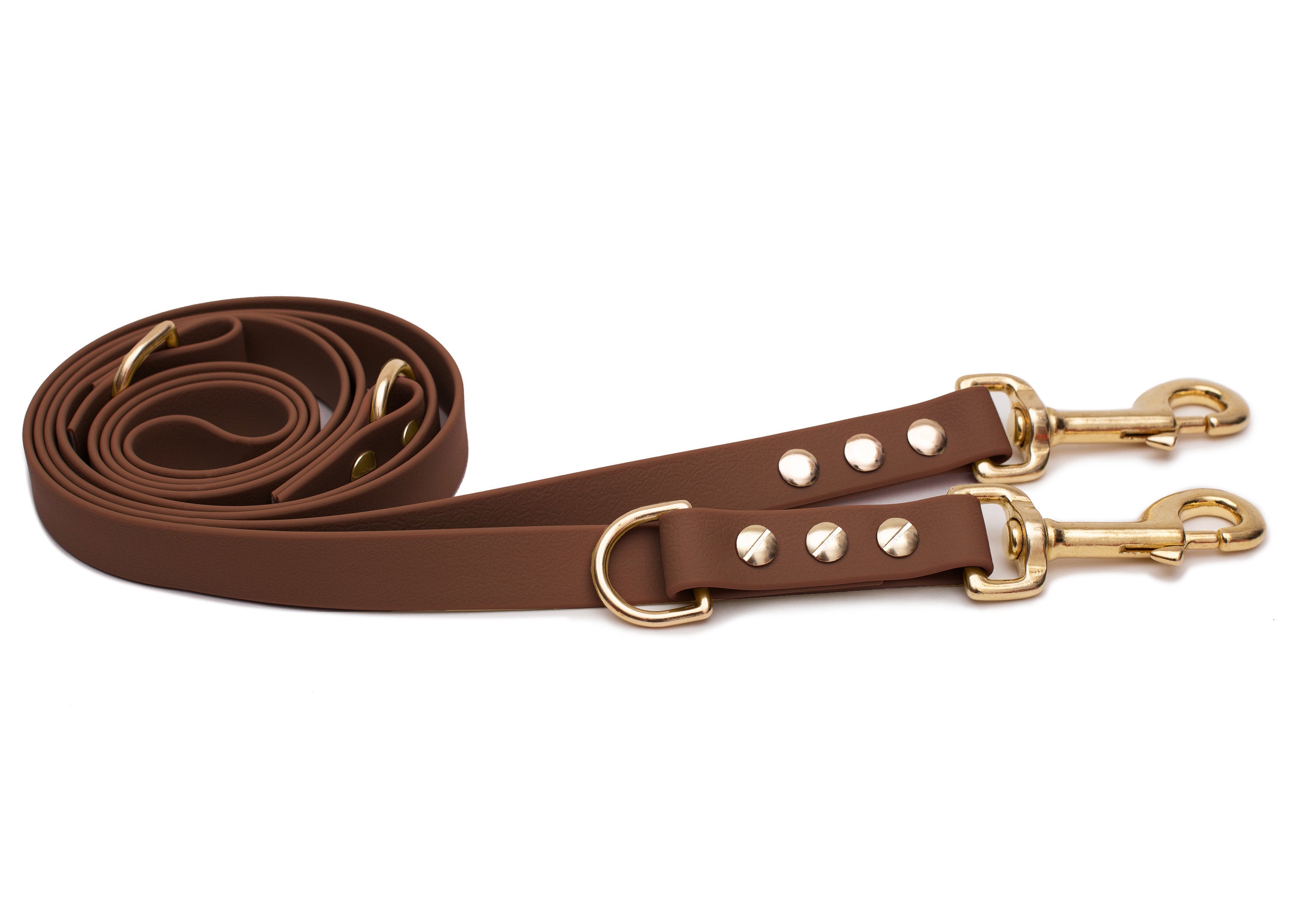 Biothane Leine Dunkelbraun
