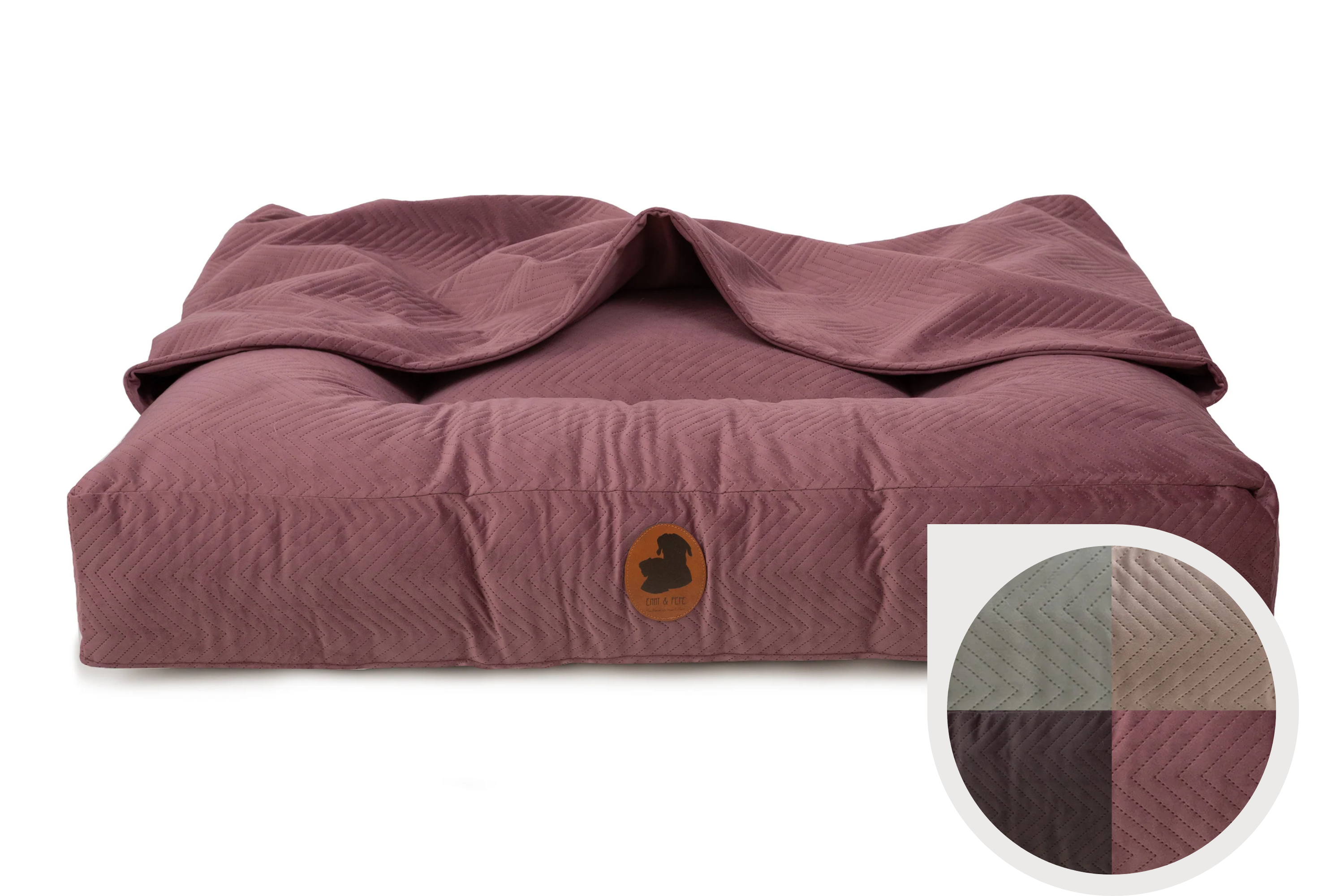 Wau-Bed mit Höhle ZickZack