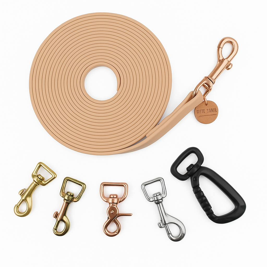 SuperflexSchleppleine-Nude-13mm-5m-Bolzenkarabiner-rose-abHS