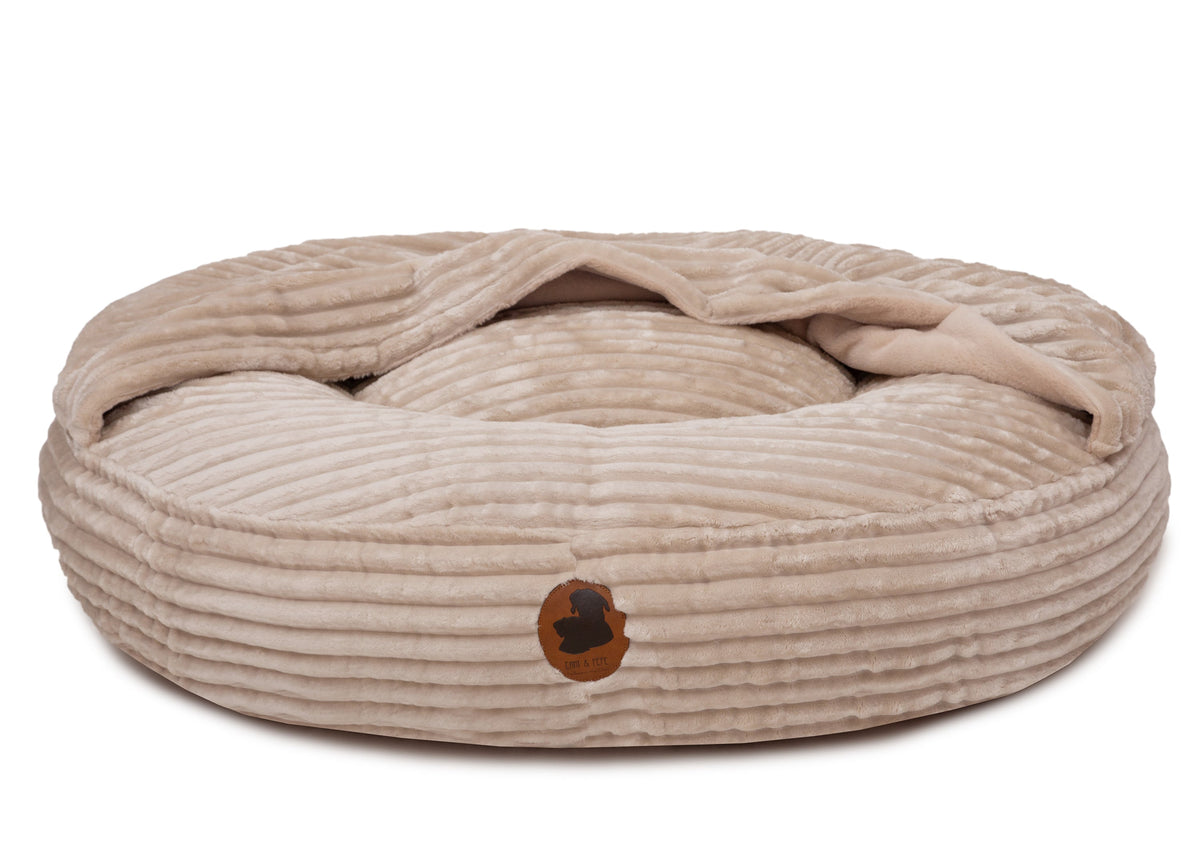 Wau-Bed mit Höhle Kuschelcord