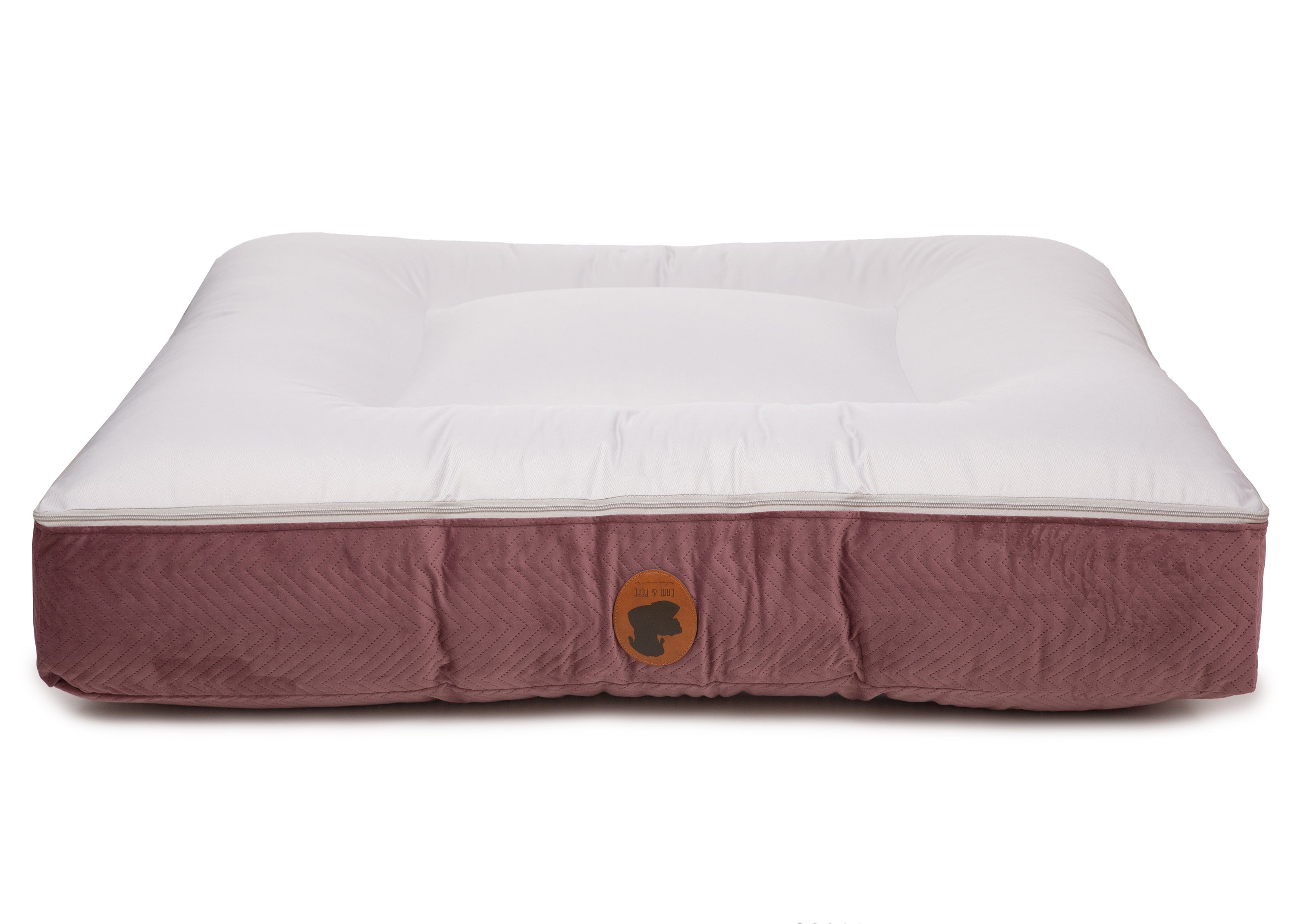 Wechselbezug orthopädisches Hundebett mit Höhle ZickZack Taupe / Oval / S (80x60cm),Taupe / Oval / M (100x80cm),Taupe / Oval / L (120x100cm),Taupe / Oval / XL (140x120cm),Taupe / Eckig / S (80x60cm),Taupe / Eckig / M (100x80cm),Taupe / Eckig / L (120x100cm),Taupe / Eckig / XL (140x120cm),Dark Grey / Oval / S (80x60cm),Dark Grey / Oval / M (100x80cm),Dark Grey / Oval / L (120x100cm),Dark Grey / Oval / XL (140x120cm),Dark Grey / Eckig / S (80x60cm),Dark Grey / Eckig / M (100x80cm),Dark Grey / Eckig / L (120x1