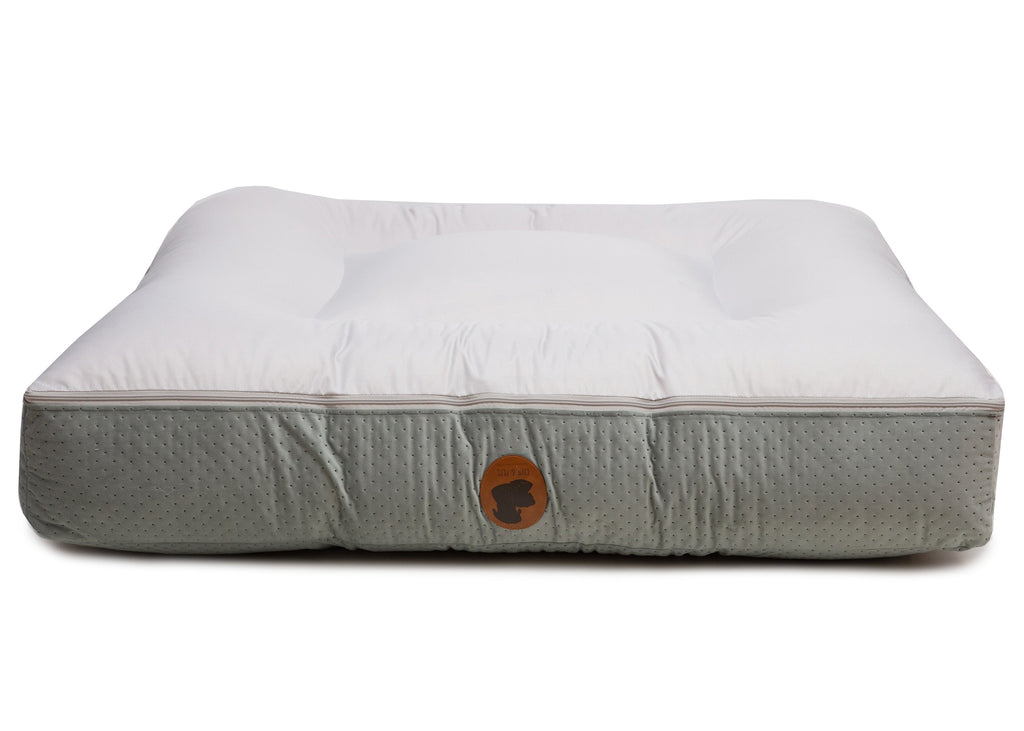 Wau-Bed orthopädisches Hundebett mit Höhle Dot Taupe / Oval / S (80x60cm),Taupe / Oval / M (100x80cm),Taupe / Oval / L (120x100cm),Taupe / Oval / XL (140x120cm),Taupe / Eckig / S (80x60cm),Taupe / Eckig / M (100x80cm),Taupe / Eckig / L (120x100cm),Taupe / Eckig / XL (140x120cm),Dark Grey / Oval / S (80x60cm),Dark Grey / Oval / M (100x80cm),Dark Grey / Oval / L (120x100cm),Dark Grey / Oval / XL (140x120cm),Dark Grey / Eckig / S (80x60cm),Dark Grey / Eckig / M (100x80cm),Dark Grey / Eckig / L (120x100cm),Dark