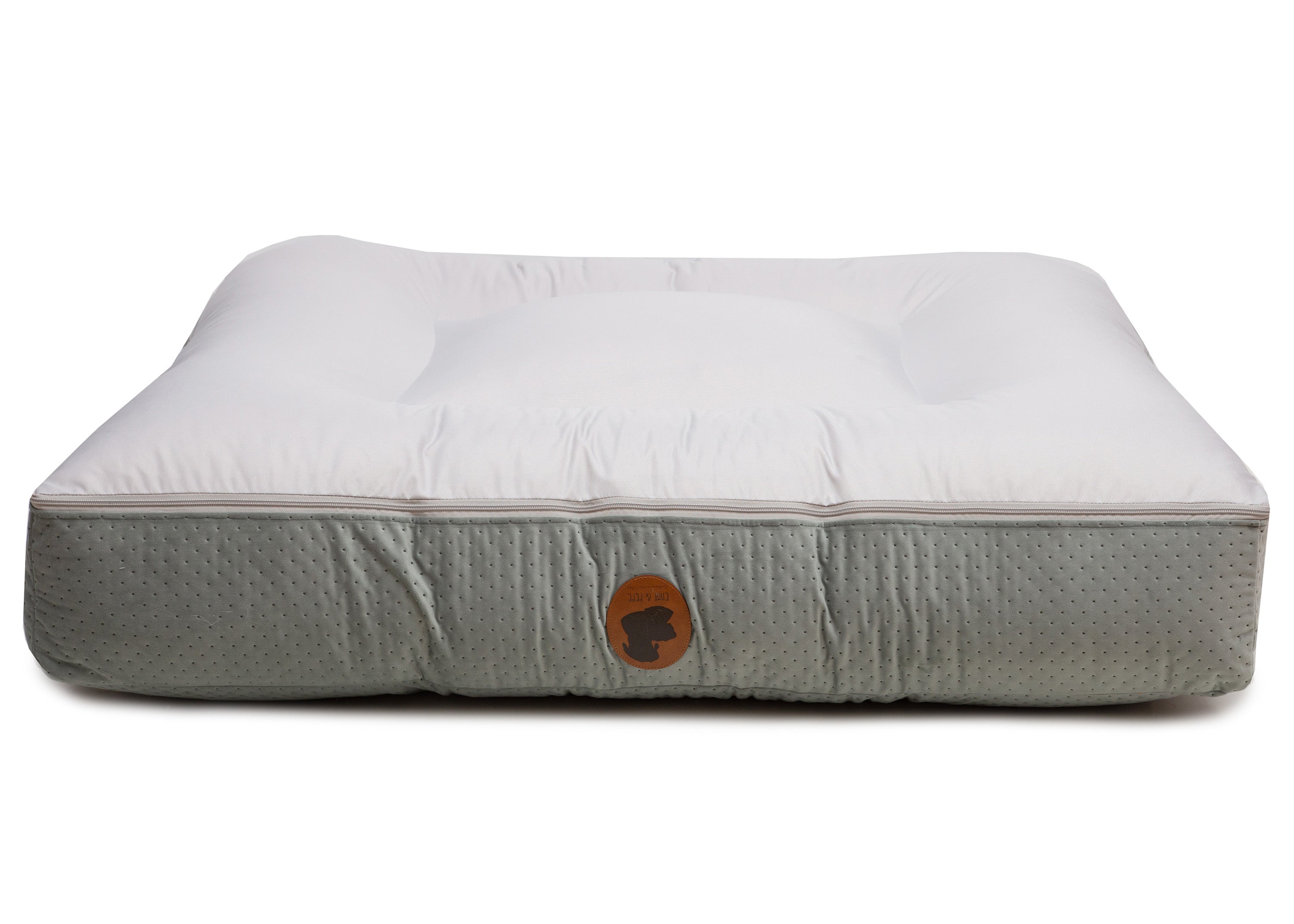 Wau-Bed orthopädisches Hundebett mit Höhle Dot Taupe / Oval / S (80x60cm),Taupe / Oval / M (100x80cm),Taupe / Oval / L (120x100cm),Taupe / Oval / XL (140x120cm),Taupe / Eckig / S (80x60cm),Taupe / Eckig / M (100x80cm),Taupe / Eckig / L (120x100cm),Taupe / Eckig / XL (140x120cm),Dark Grey / Oval / S (80x60cm),Dark Grey / Oval / M (100x80cm),Dark Grey / Oval / L (120x100cm),Dark Grey / Oval / XL (140x120cm),Dark Grey / Eckig / S (80x60cm),Dark Grey / Eckig / M (100x80cm),Dark Grey / Eckig / L (120x100cm),Dark