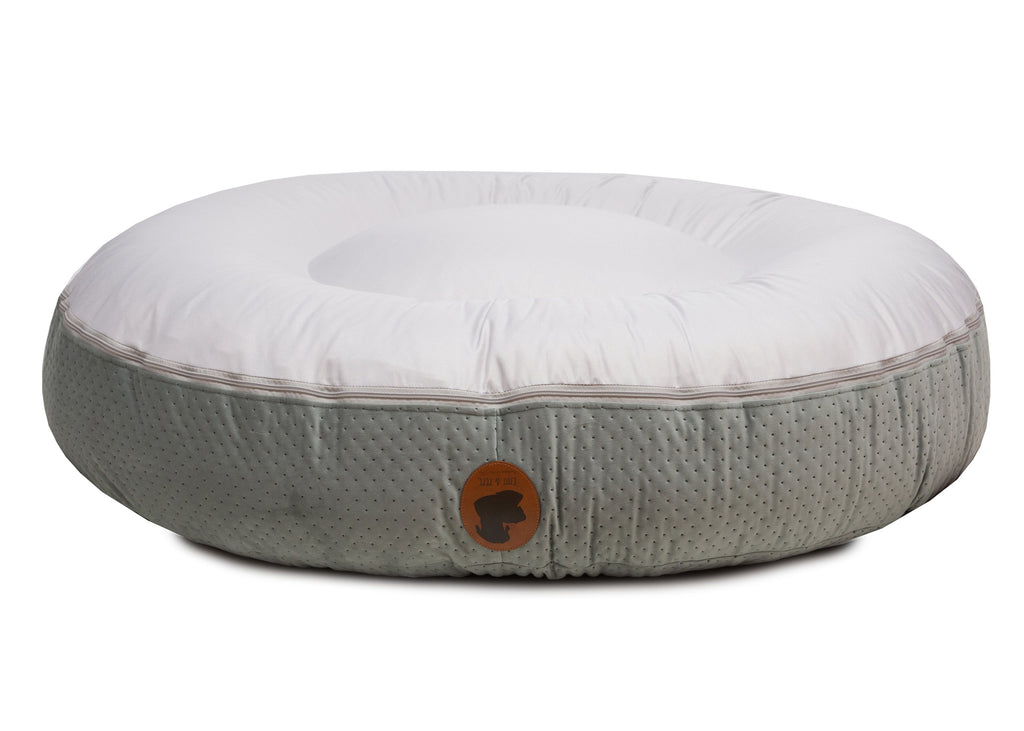 Wau-Bed orthopädisches Hundebett mit Höhle Dot Taupe / Oval / S (80x60cm),Taupe / Oval / M (100x80cm),Taupe / Oval / L (120x100cm),Taupe / Oval / XL (140x120cm),Taupe / Eckig / S (80x60cm),Taupe / Eckig / M (100x80cm),Taupe / Eckig / L (120x100cm),Taupe / Eckig / XL (140x120cm),Dark Grey / Oval / S (80x60cm),Dark Grey / Oval / M (100x80cm),Dark Grey / Oval / L (120x100cm),Dark Grey / Oval / XL (140x120cm),Dark Grey / Eckig / S (80x60cm),Dark Grey / Eckig / M (100x80cm),Dark Grey / Eckig / L (120x100cm),Dark