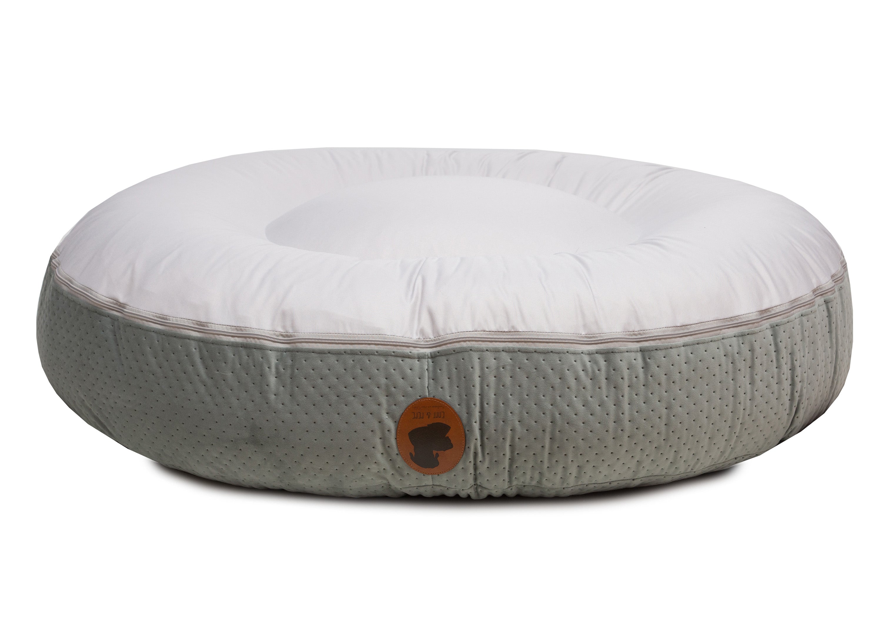 Wau-Bed orthopädisches Hundebett mit Höhle Dot Taupe / Oval / S (80x60cm),Taupe / Oval / M (100x80cm),Taupe / Oval / L (120x100cm),Taupe / Oval / XL (140x120cm),Taupe / Eckig / S (80x60cm),Taupe / Eckig / M (100x80cm),Taupe / Eckig / L (120x100cm),Taupe / Eckig / XL (140x120cm),Dark Grey / Oval / S (80x60cm),Dark Grey / Oval / M (100x80cm),Dark Grey / Oval / L (120x100cm),Dark Grey / Oval / XL (140x120cm),Dark Grey / Eckig / S (80x60cm),Dark Grey / Eckig / M (100x80cm),Dark Grey / Eckig / L (120x100cm),Dark