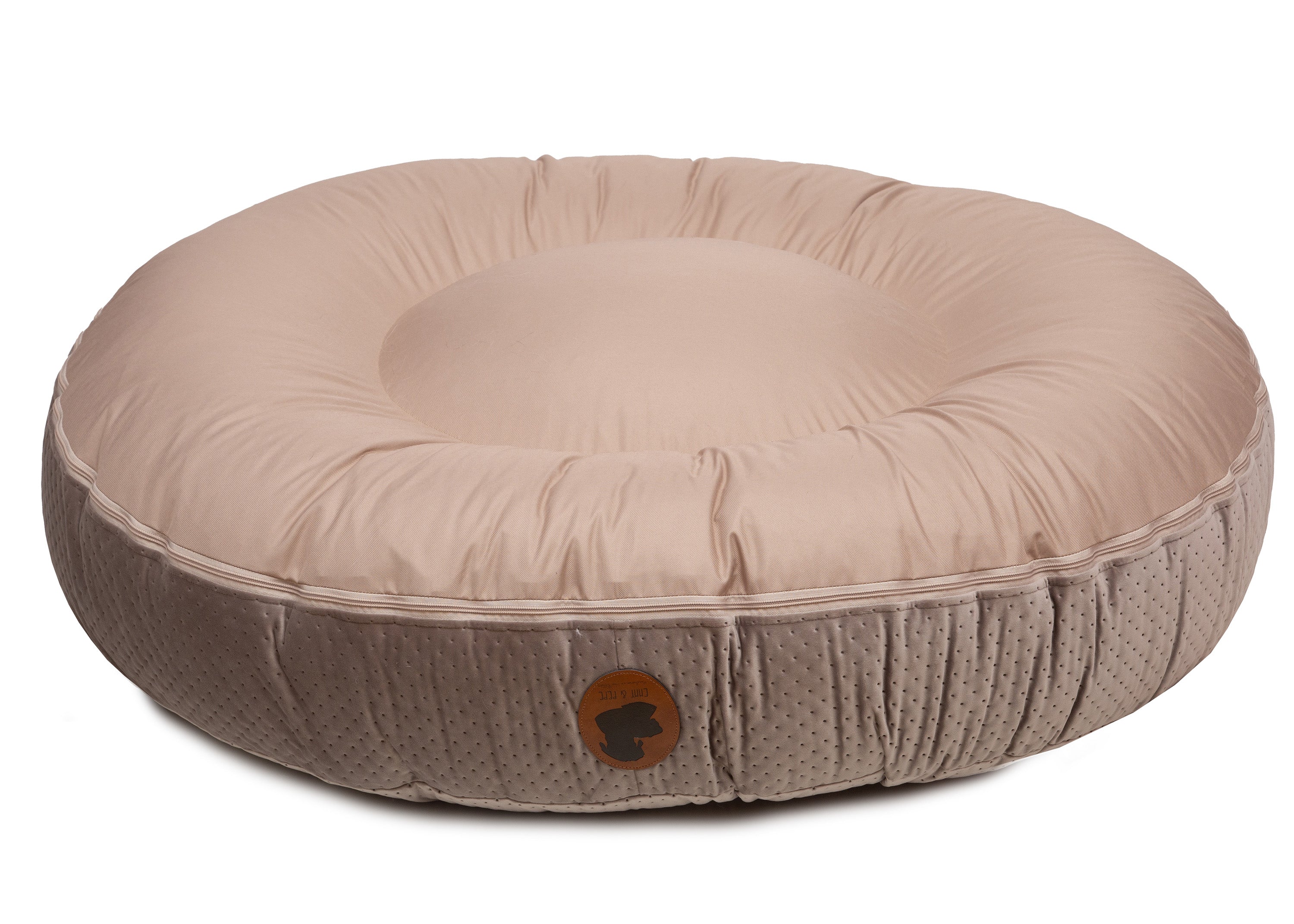 Wau-Bed orthopädisches Hundebett mit Höhle Dot Taupe / Oval / S (80x60cm),Taupe / Oval / M (100x80cm),Taupe / Oval / L (120x100cm),Taupe / Oval / XL (140x120cm),Taupe / Eckig / S (80x60cm),Taupe / Eckig / M (100x80cm),Taupe / Eckig / L (120x100cm),Taupe / Eckig / XL (140x120cm),Dark Grey / Oval / S (80x60cm),Dark Grey / Oval / M (100x80cm),Dark Grey / Oval / L (120x100cm),Dark Grey / Oval / XL (140x120cm),Dark Grey / Eckig / S (80x60cm),Dark Grey / Eckig / M (100x80cm),Dark Grey / Eckig / L (120x100cm),Dark