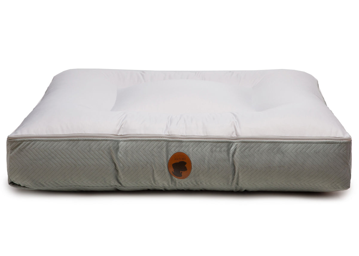 Wechselbezug orthopädisches Hundebett mit Höhle ZickZack Taupe / Oval / S (80x60cm),Taupe / Oval / M (100x80cm),Taupe / Oval / L (120x100cm),Taupe / Oval / XL (140x120cm),Taupe / Eckig / S (80x60cm),Taupe / Eckig / M (100x80cm),Taupe / Eckig / L (120x100cm),Taupe / Eckig / XL (140x120cm),Dark Grey / Oval / S (80x60cm),Dark Grey / Oval / M (100x80cm),Dark Grey / Oval / L (120x100cm),Dark Grey / Oval / XL (140x120cm),Dark Grey / Eckig / S (80x60cm),Dark Grey / Eckig / M (100x80cm),Dark Grey / Eckig / L (120x1