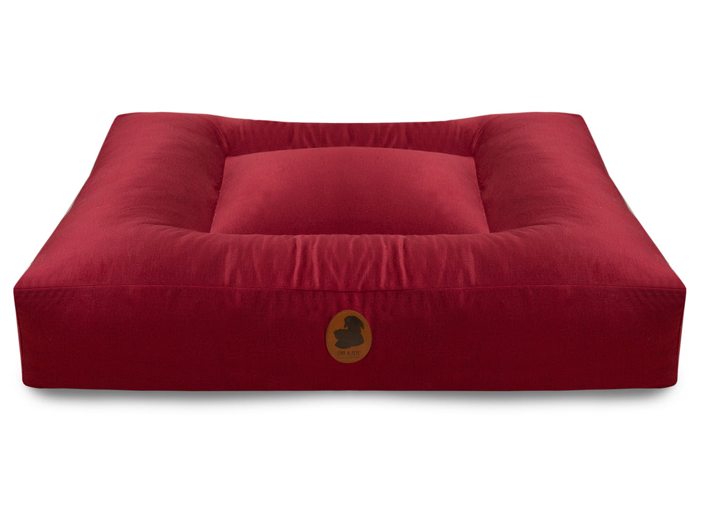 Wechselbezug PEts friendly Royal Red Eckig S