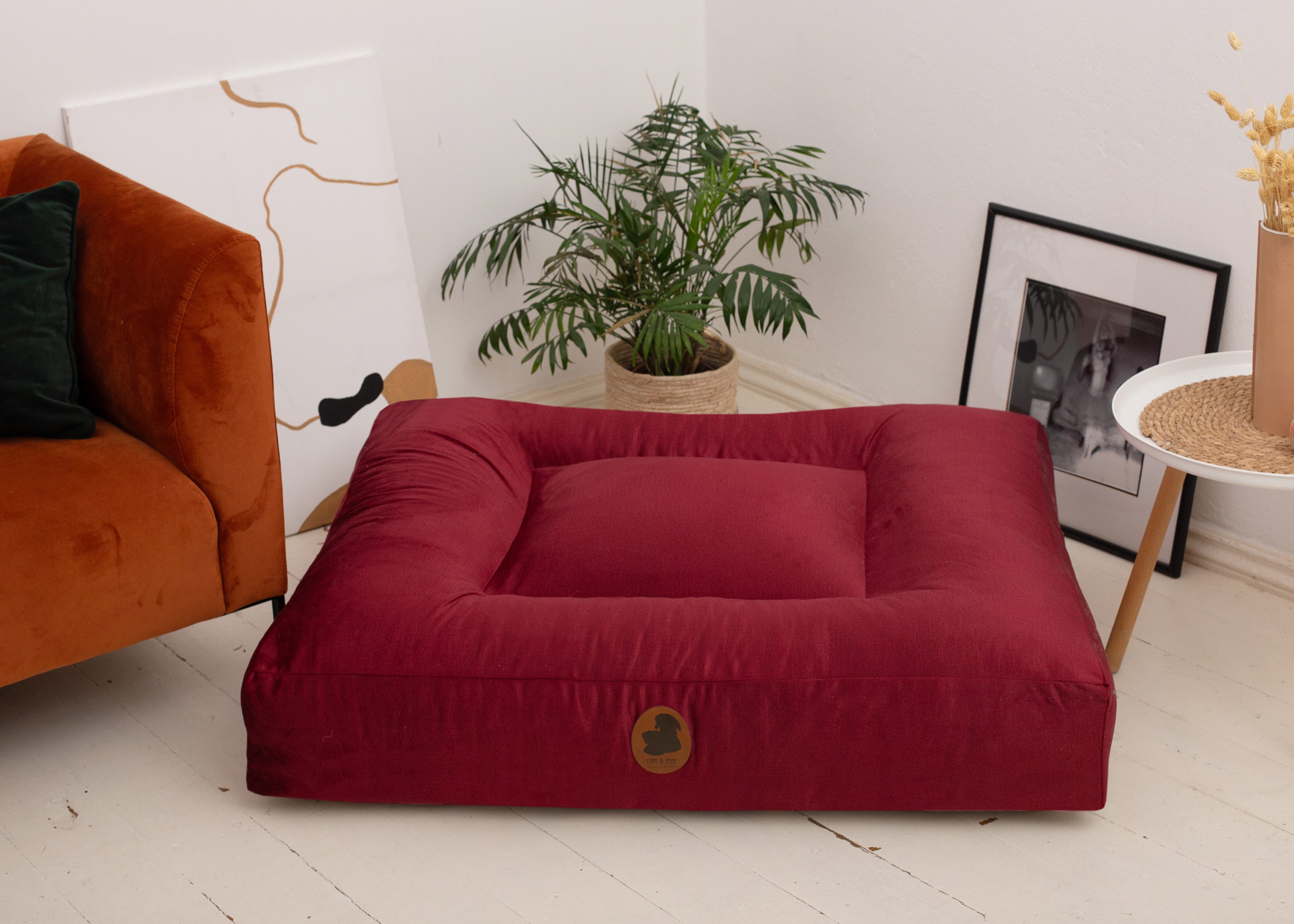 Wechselbezug PEts friendly Royal Red Eckig S