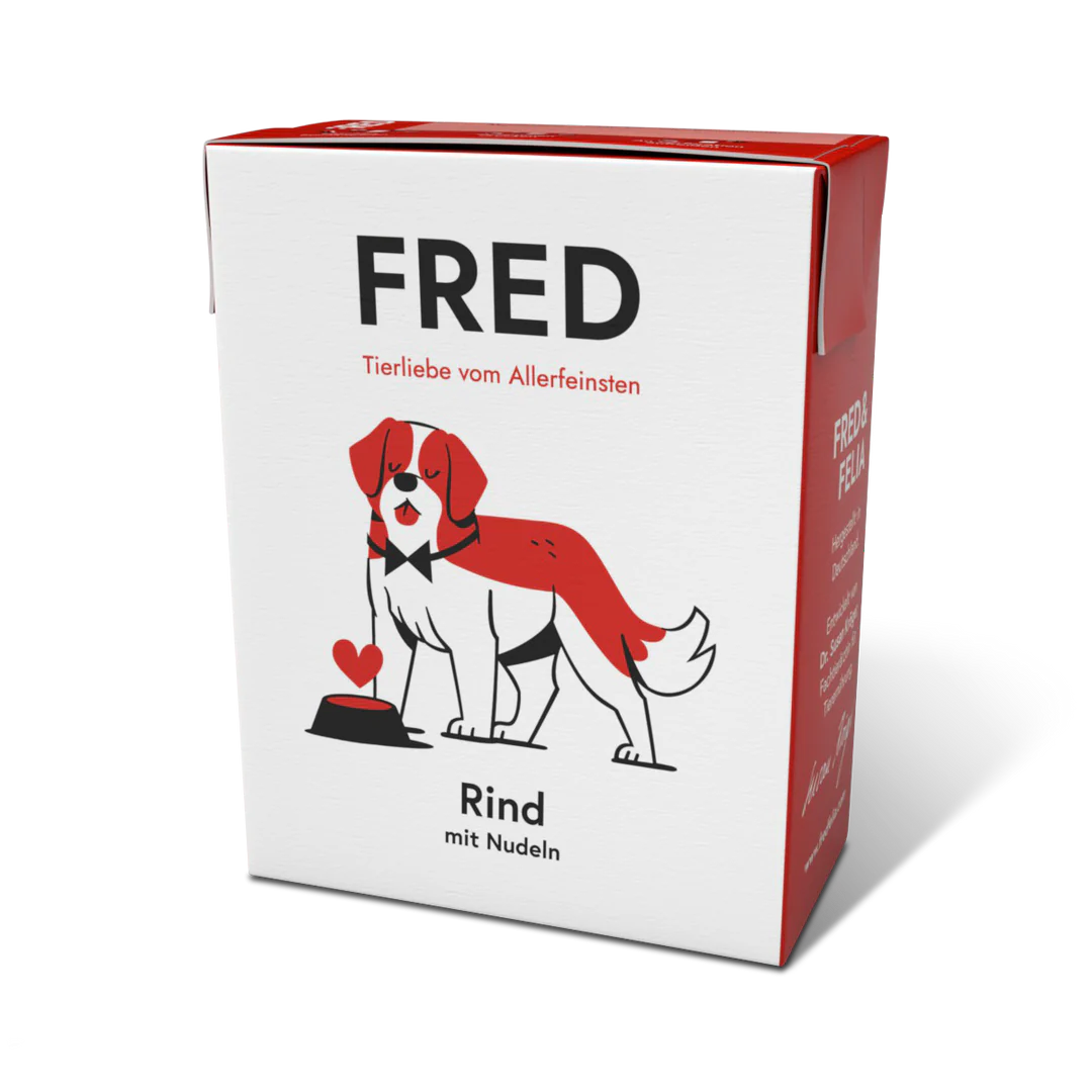 FRED Rind mit Nudeln 190g,390g