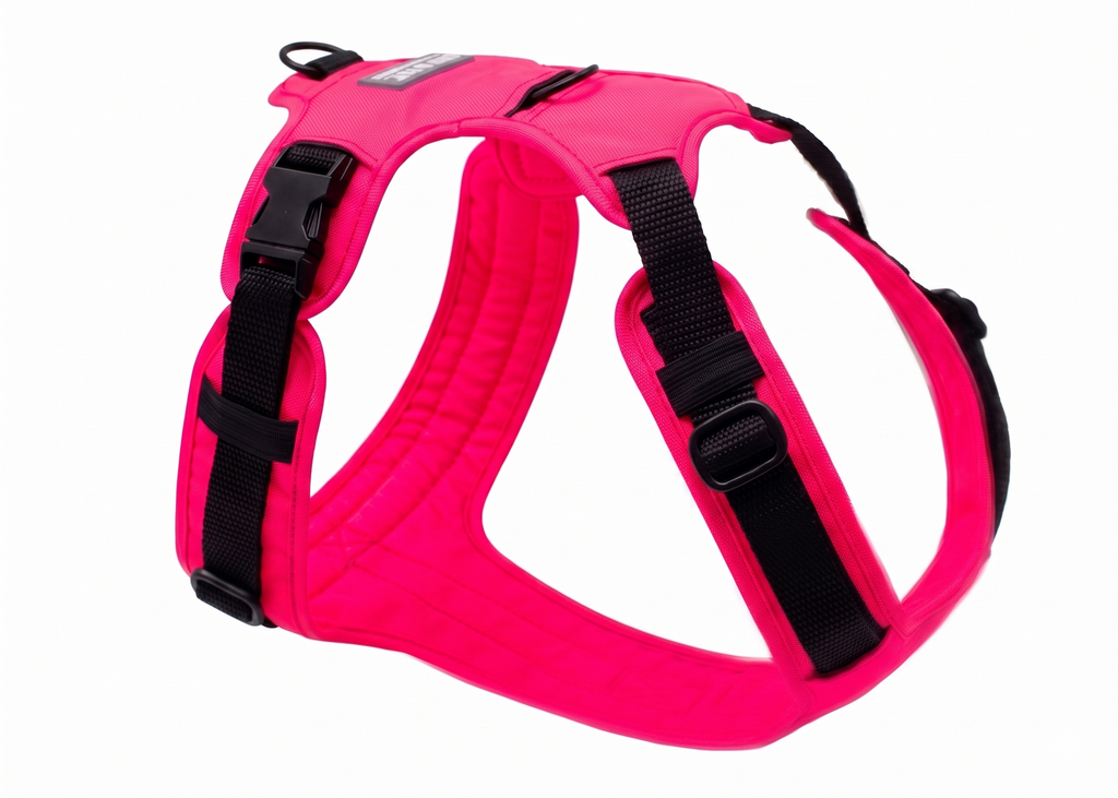 Hundegeschirr Neon Pink