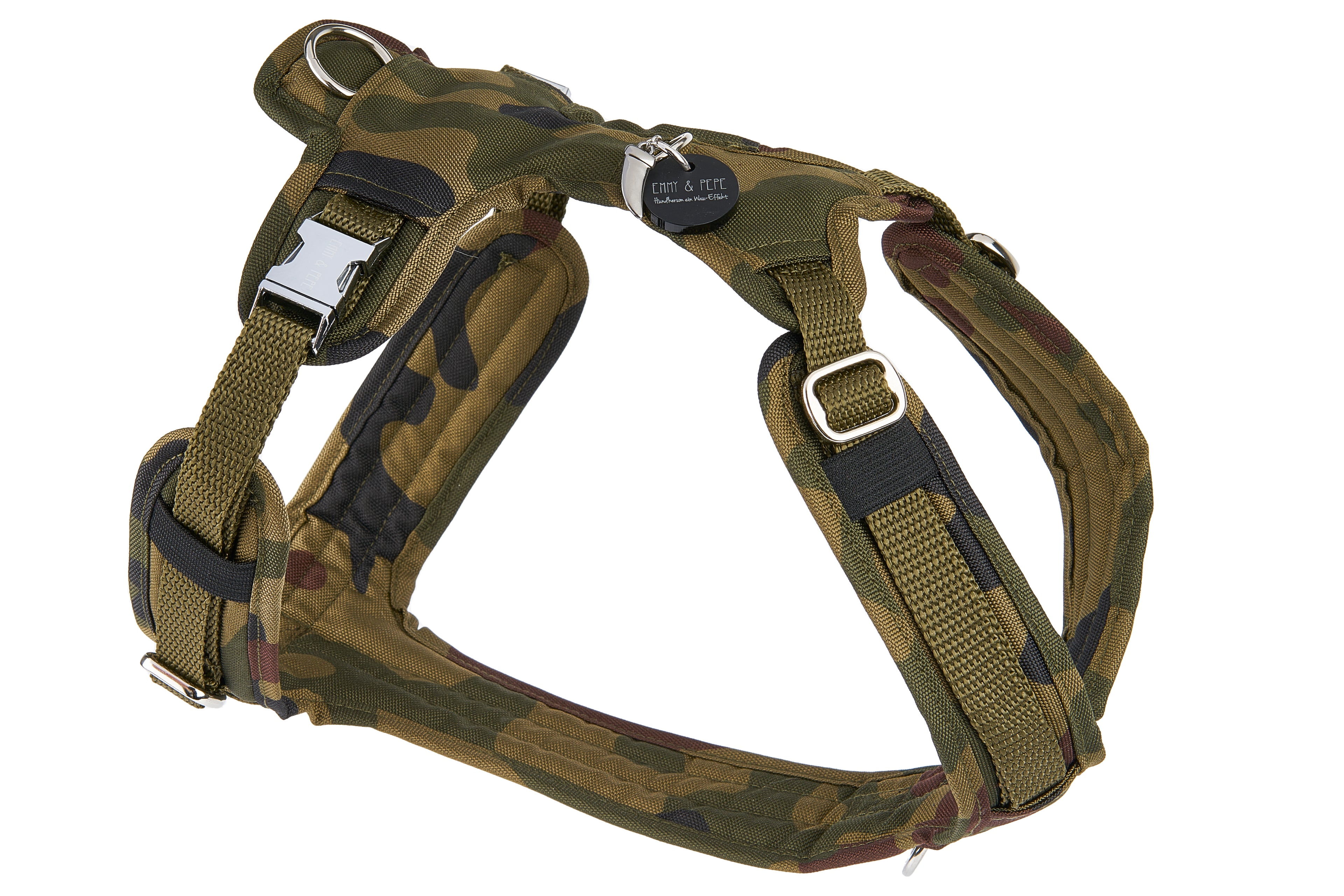 Hundegeschirr Rock Me silber