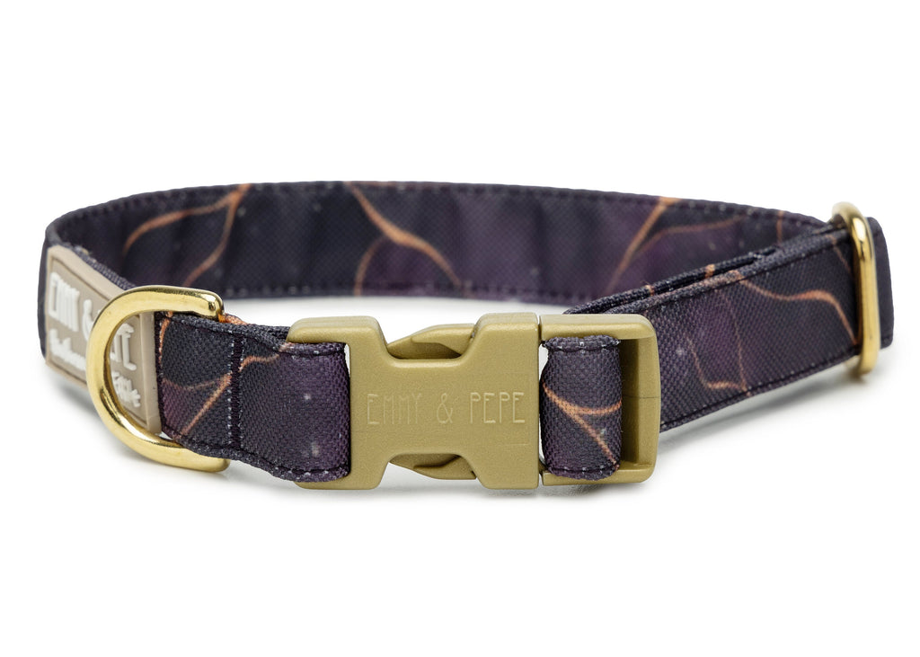 Hundehalsband Golden Plum