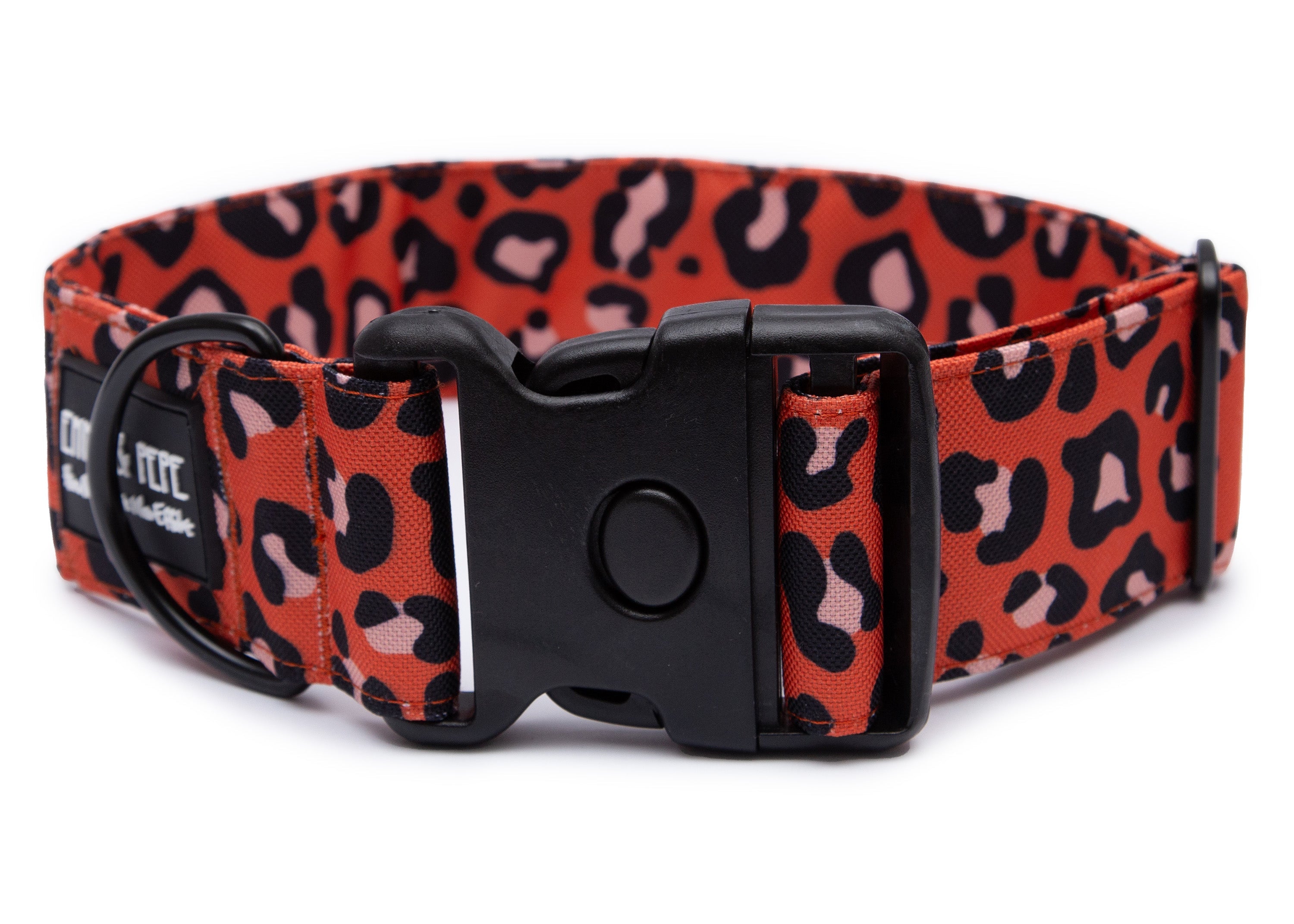 Hundehalsband Leo Orange Extreme